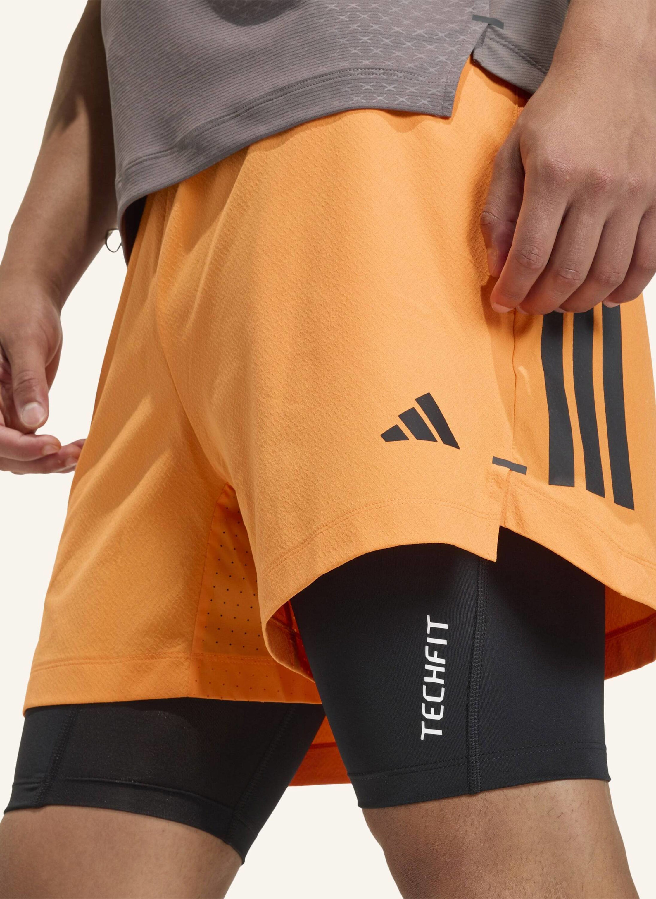 Thumbnail - Adidas Trainingsshorts d4t Power orange