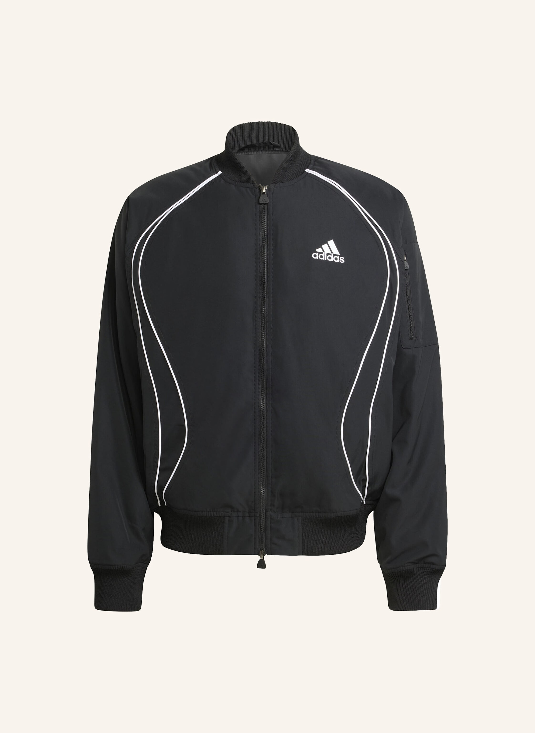 Adidas Originals Teamgeist Gefütterte Jacke schwarz