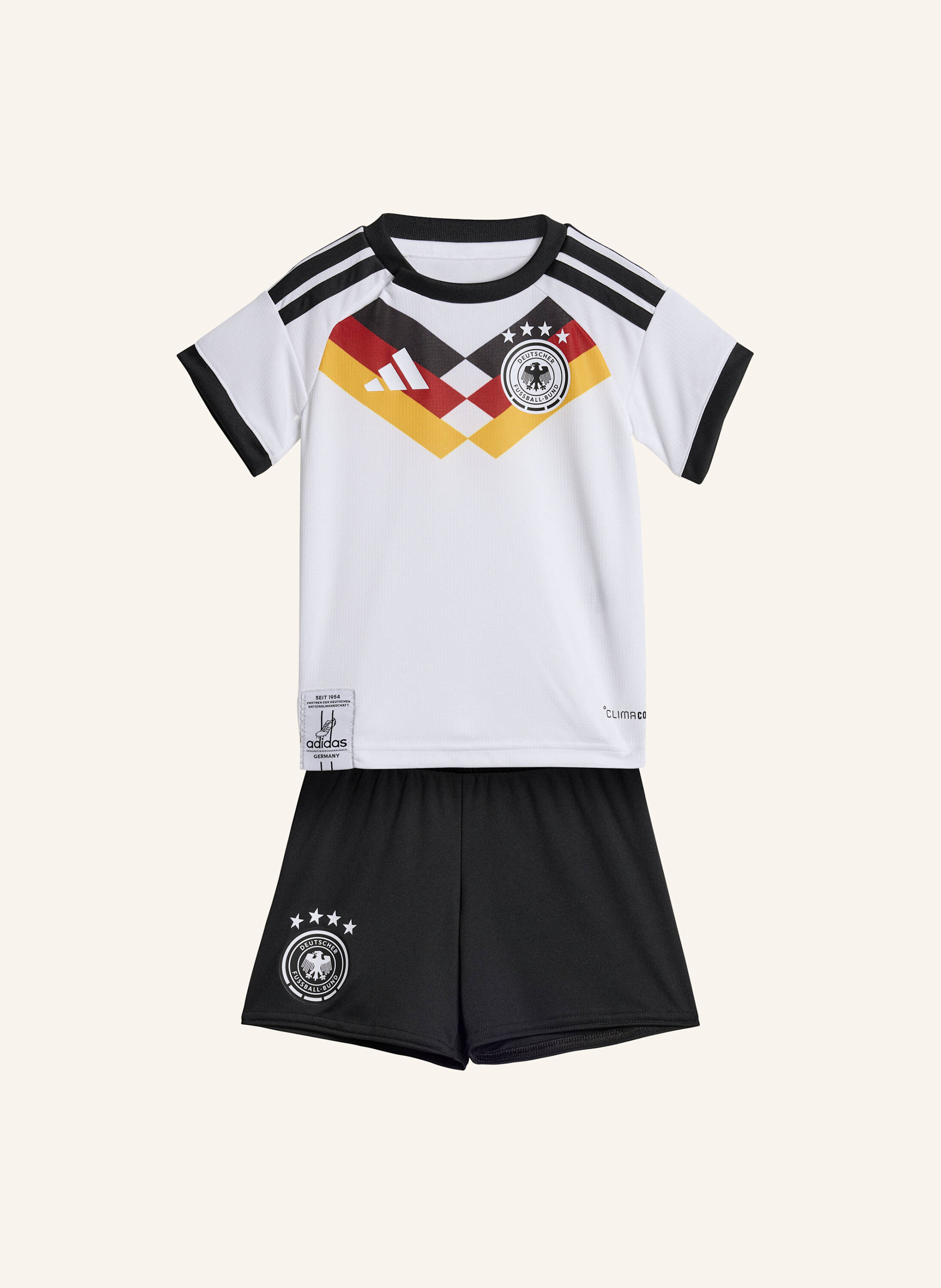 Adidas Deutschland 26 Kids Heimausrüstung weiss