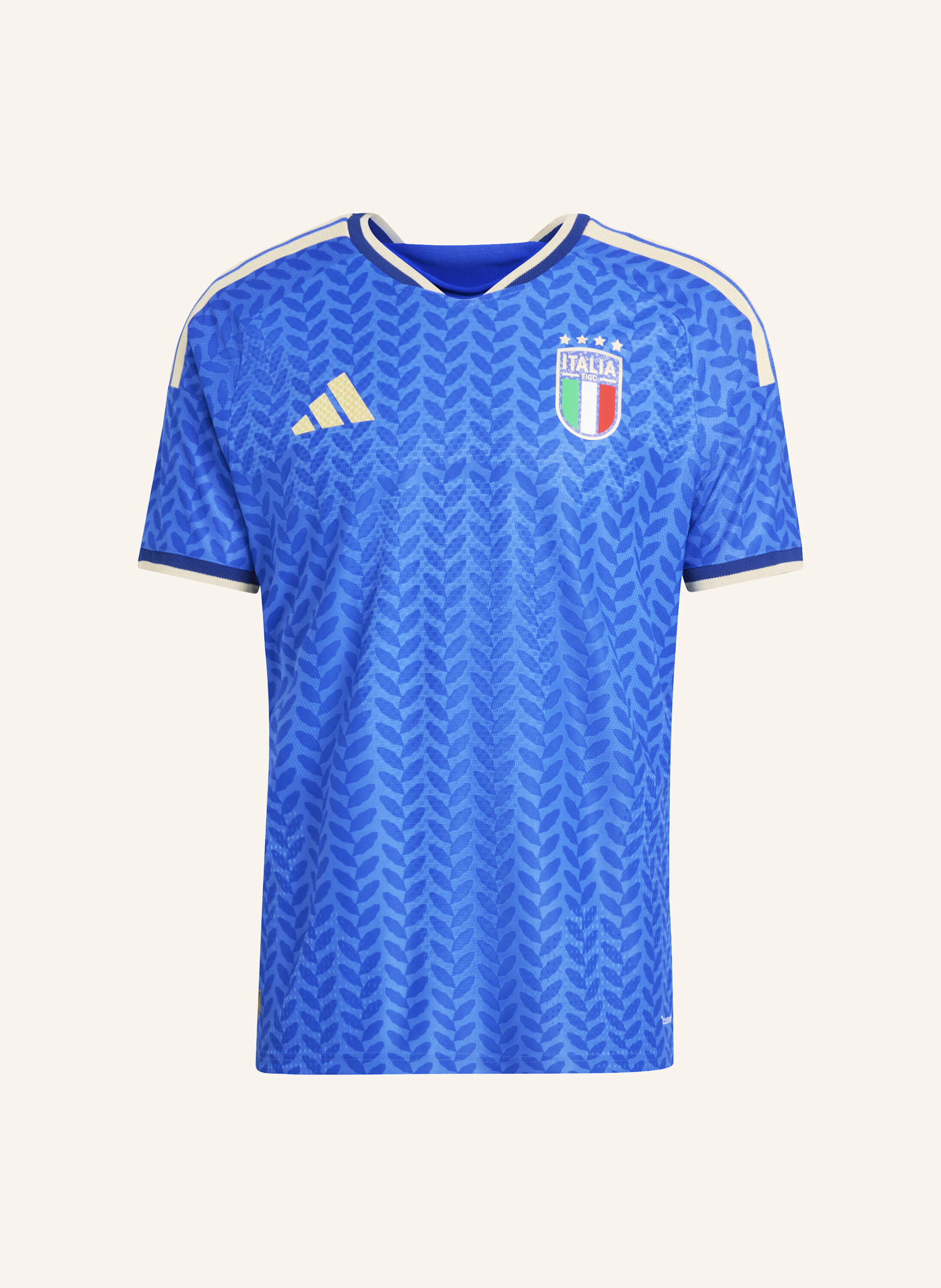Adidas Italien 26 Authentic Heimtrikot blau