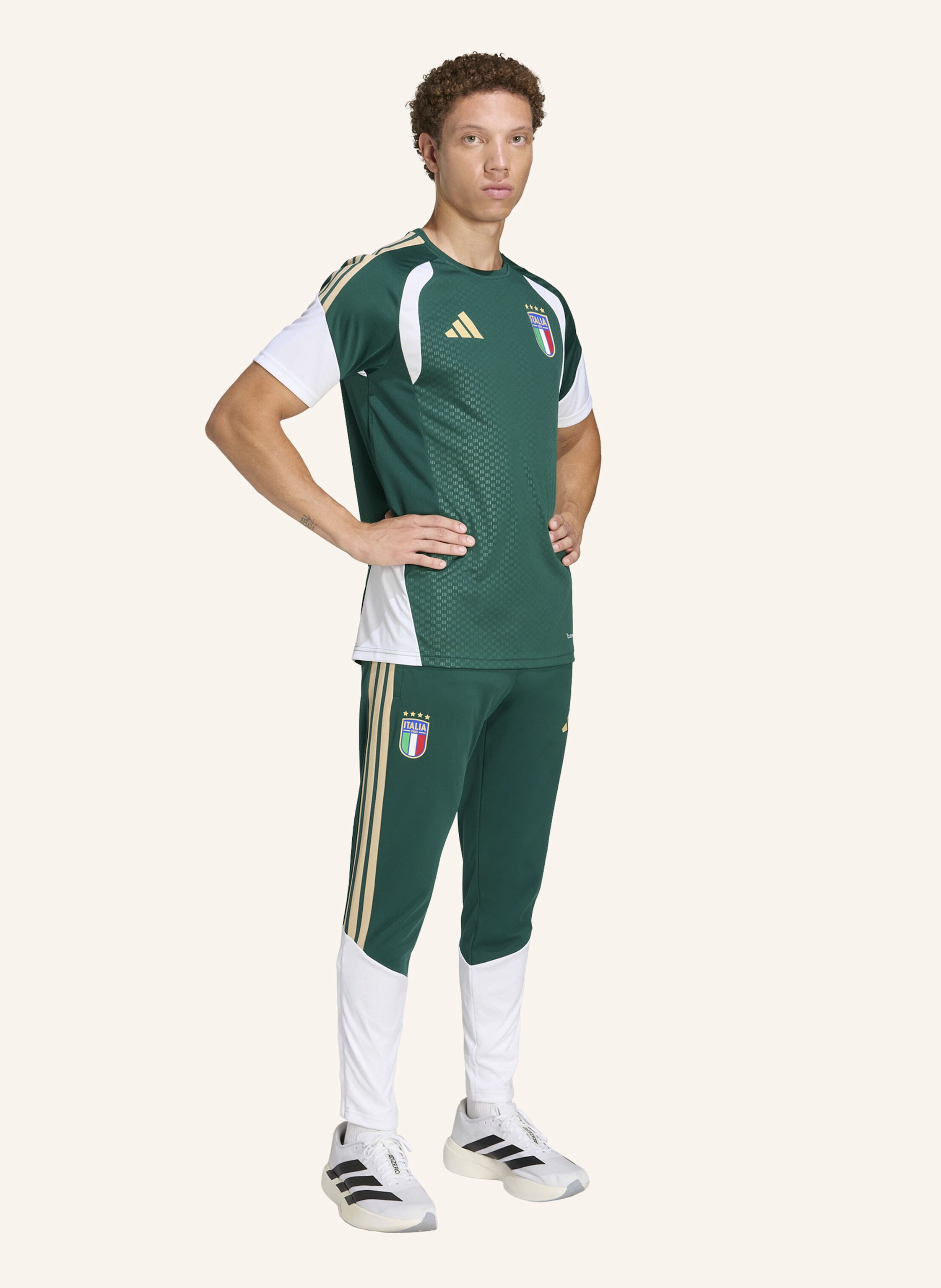 Thumbnail - Adidas Italien 26 Tiro Trainingstrikot gruen