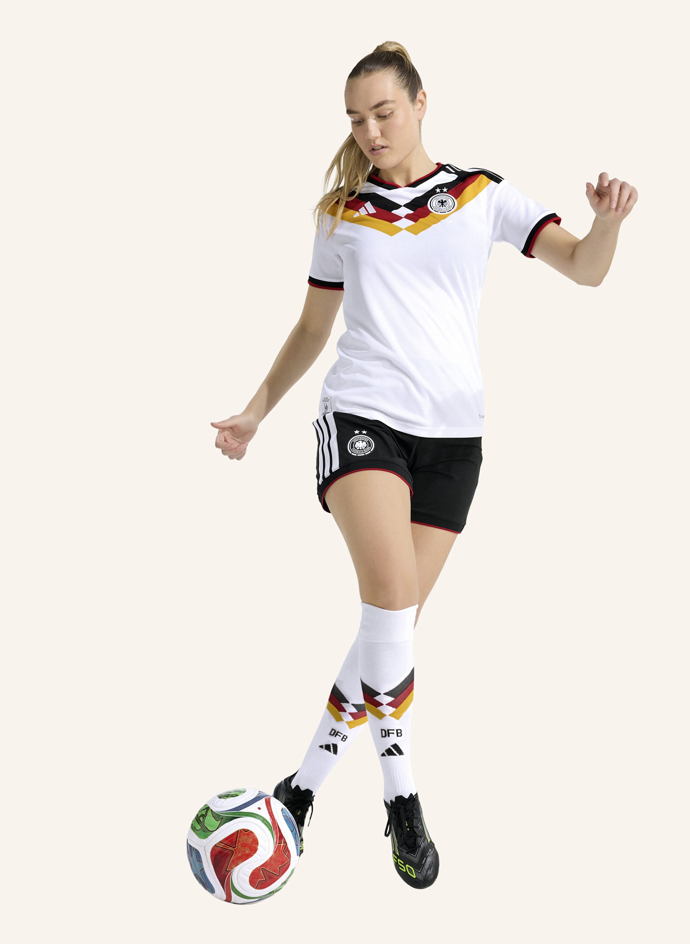 Thumbnail - Adidas Deutschland 26 Heimtrikot weiss