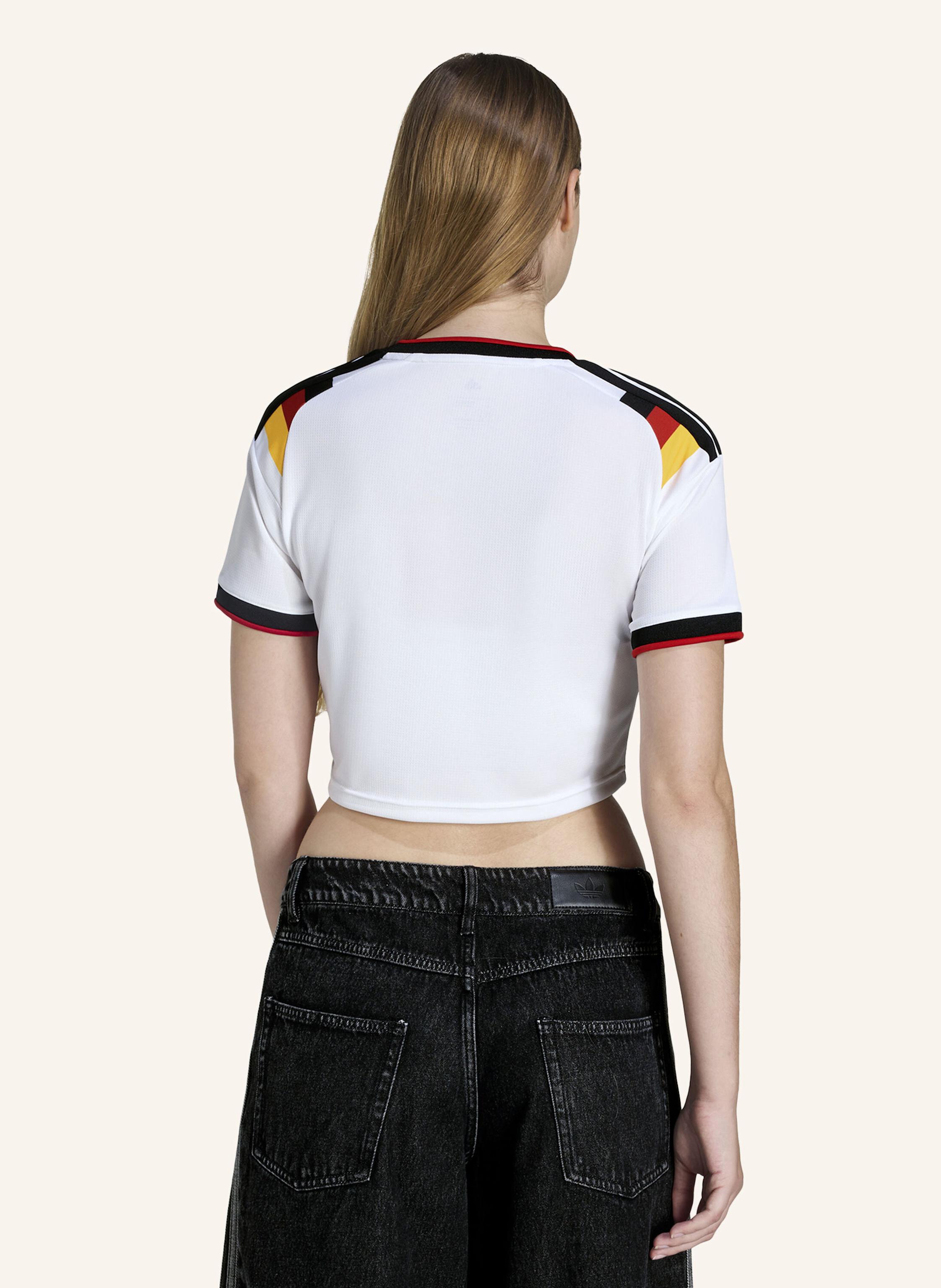 Thumbnail - Adidas Kürzer Geschnittenes Deutschland 26 Heimtrikot weiss