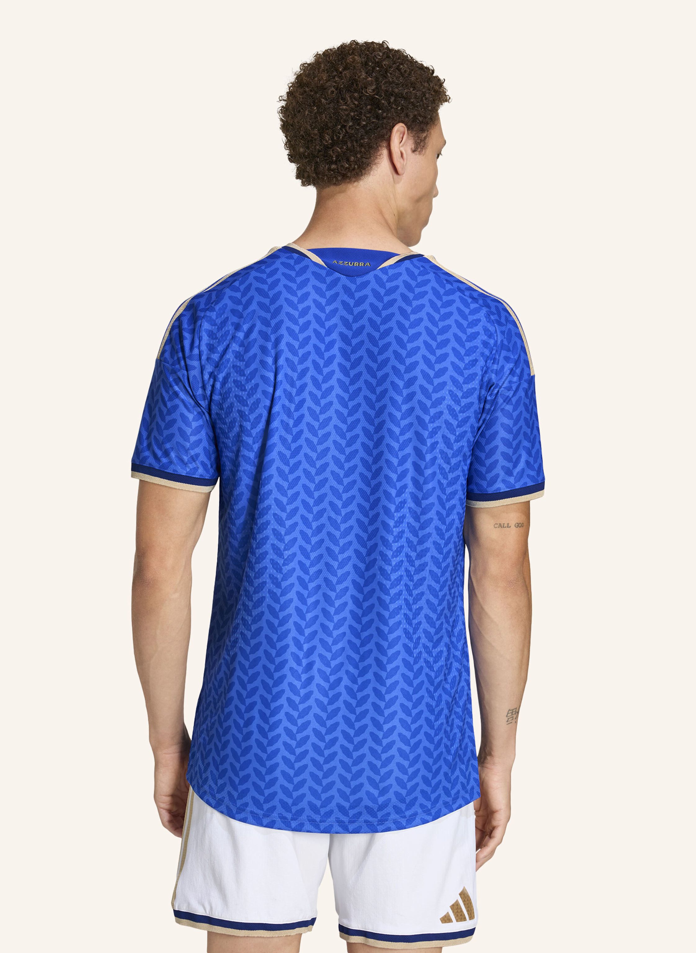 Thumbnail - Adidas Italien 26 Authentic Heimtrikot blau