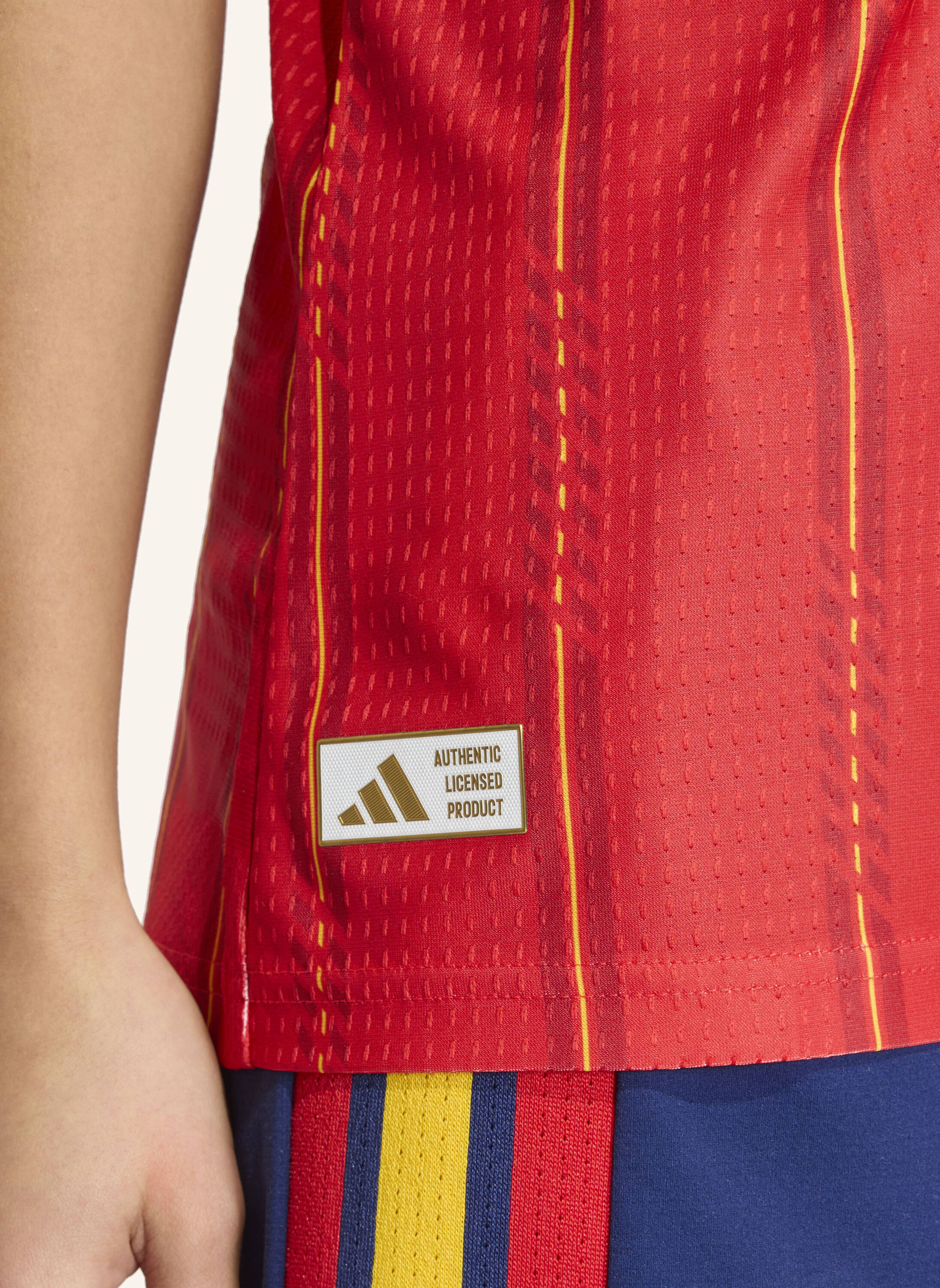 Thumbnail - Adidas Spanien 26 Authentic Heimtrikot rot