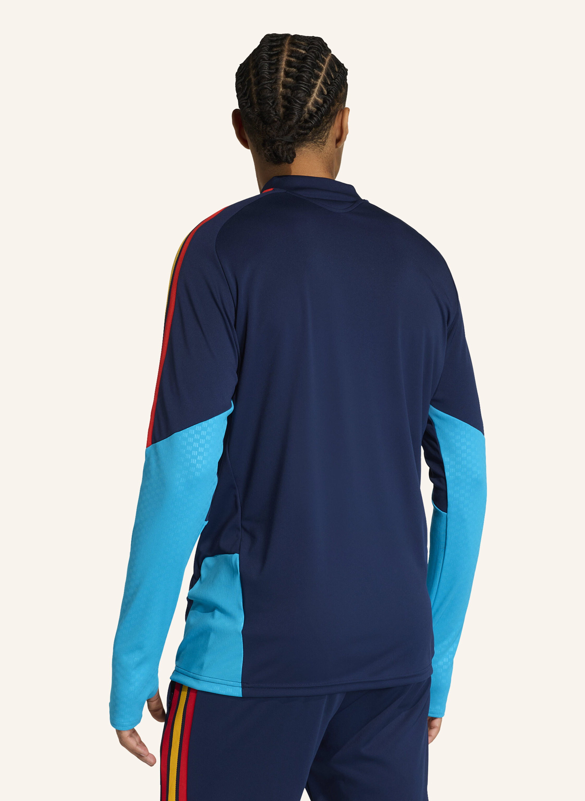 Thumbnail - Adidas Spanien 26 Tiro Trainingsoberteil blau