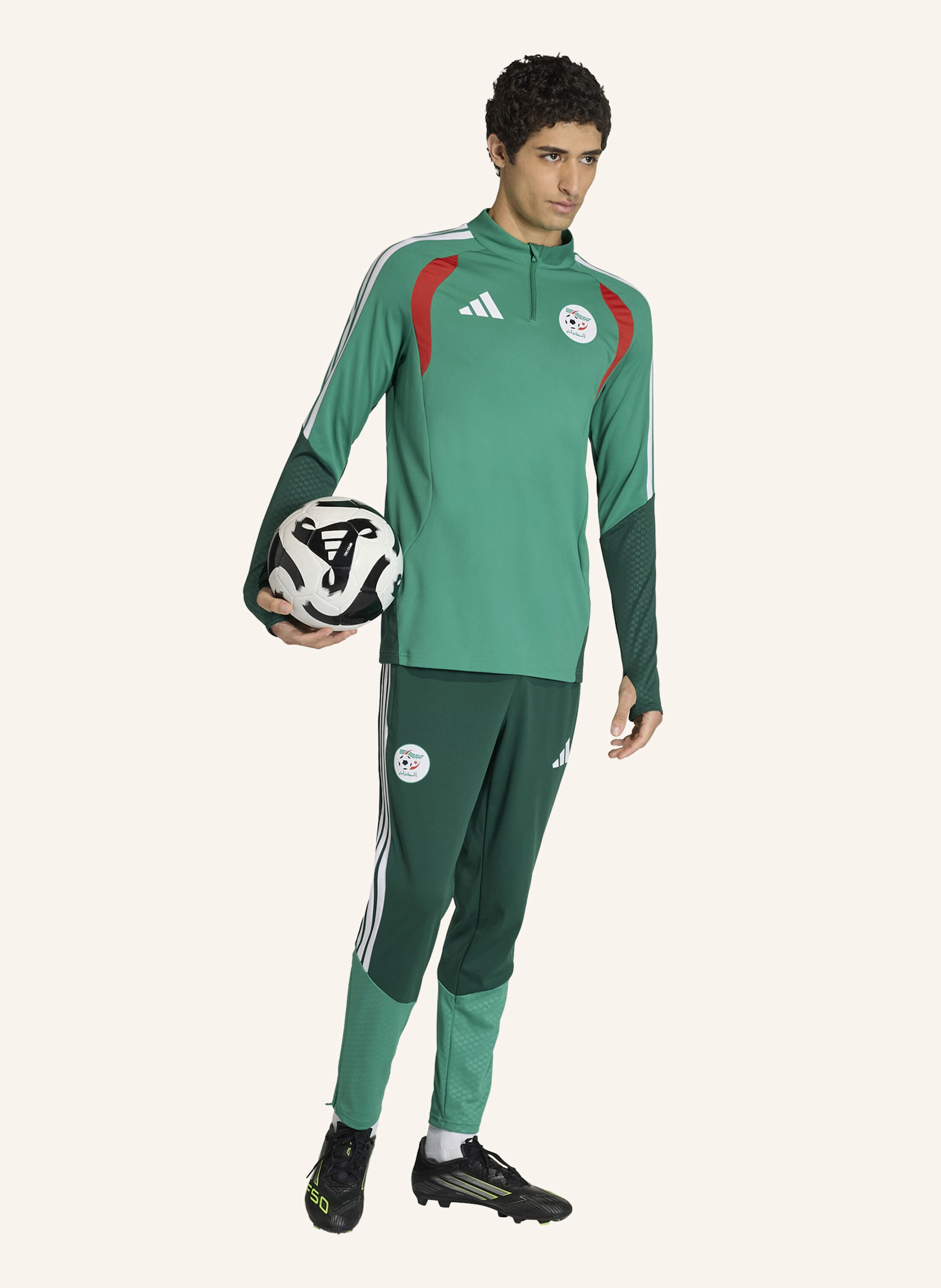 Thumbnail - Adidas Algeria 26 Trainingsoberteil gruen