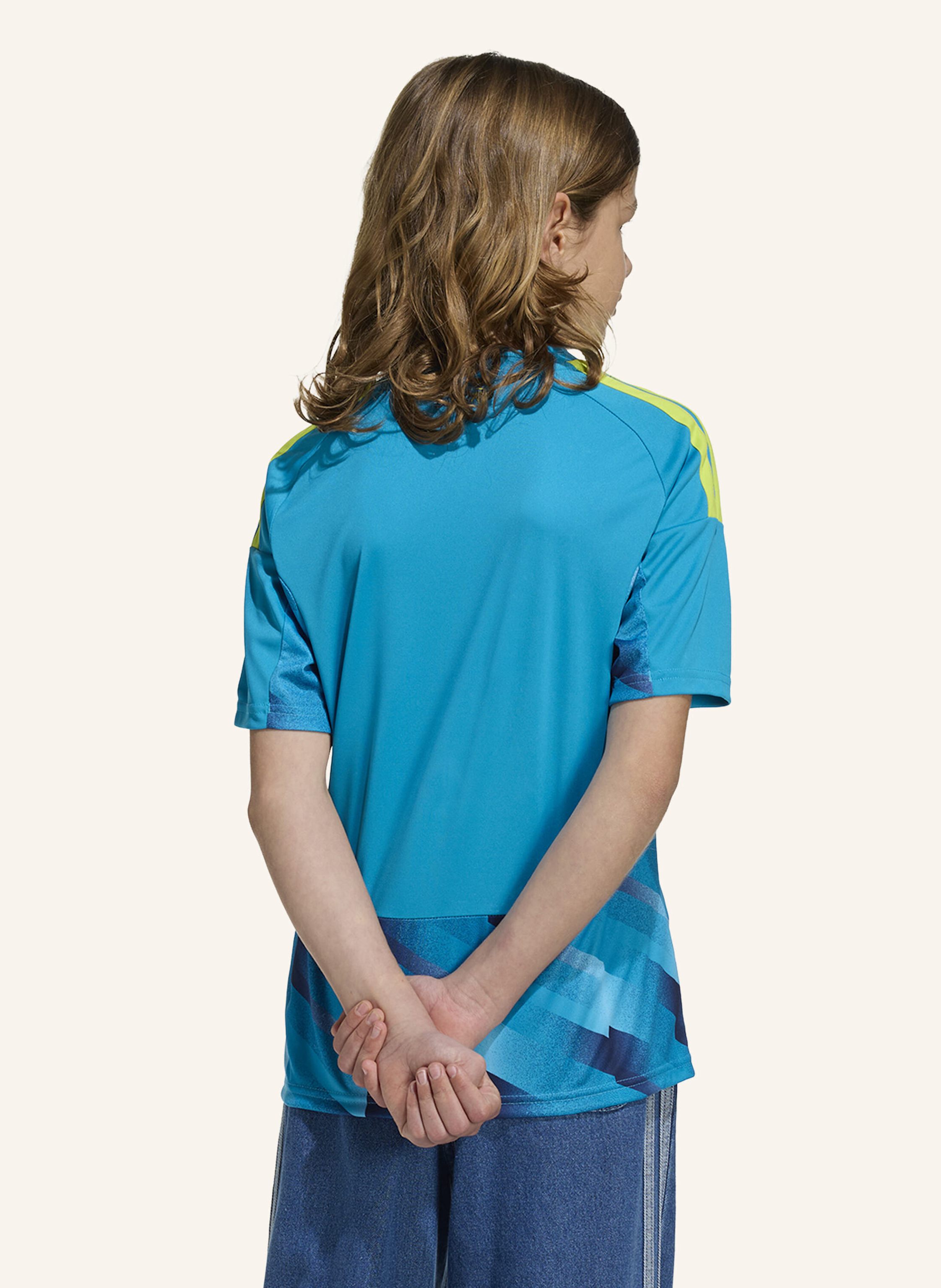 Thumbnail - Adidas Spanien 26 Kids Torwart-Heimtrikot blau