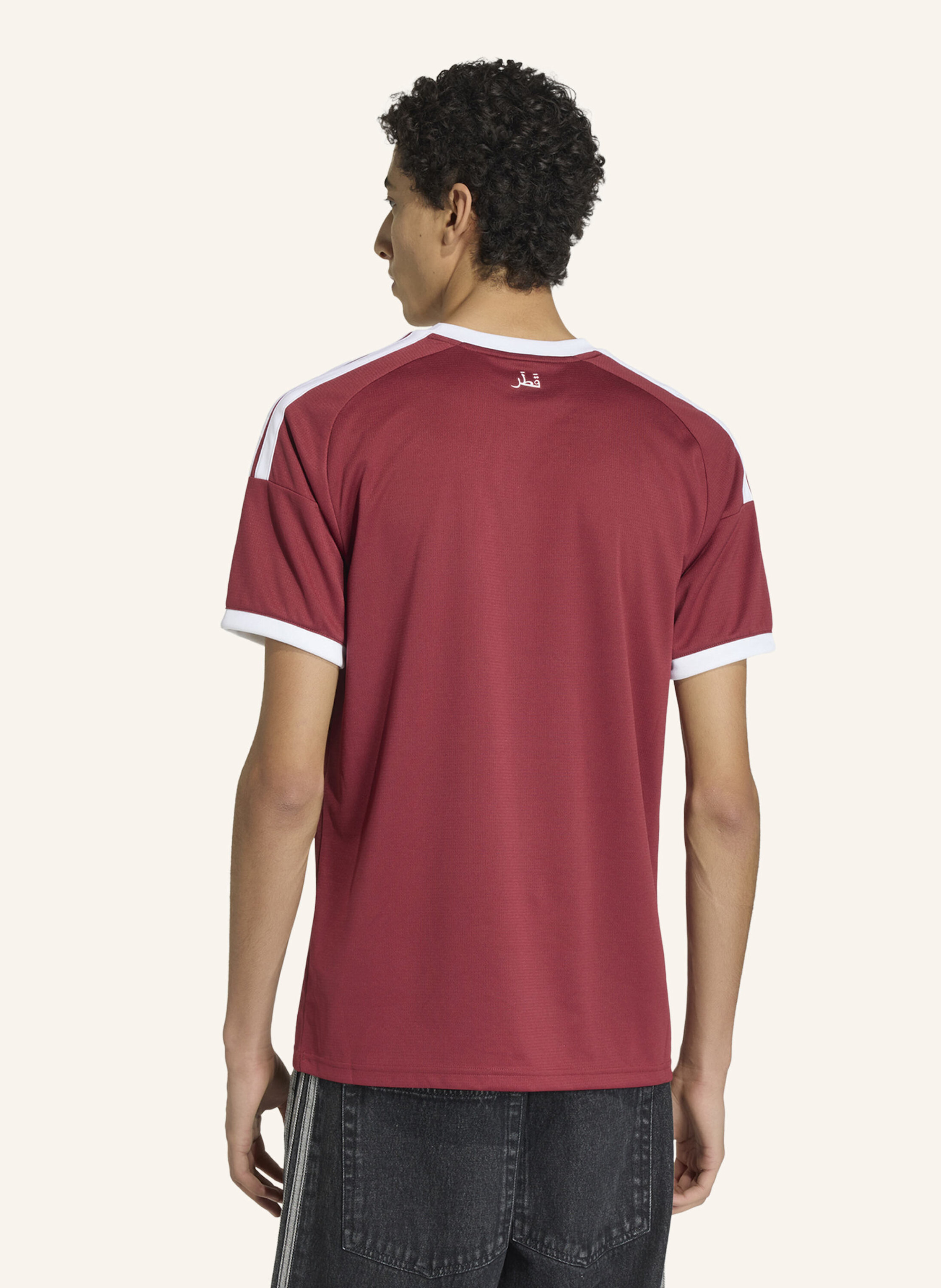 Thumbnail - Adidas Katar 26 Heimtrikot rot