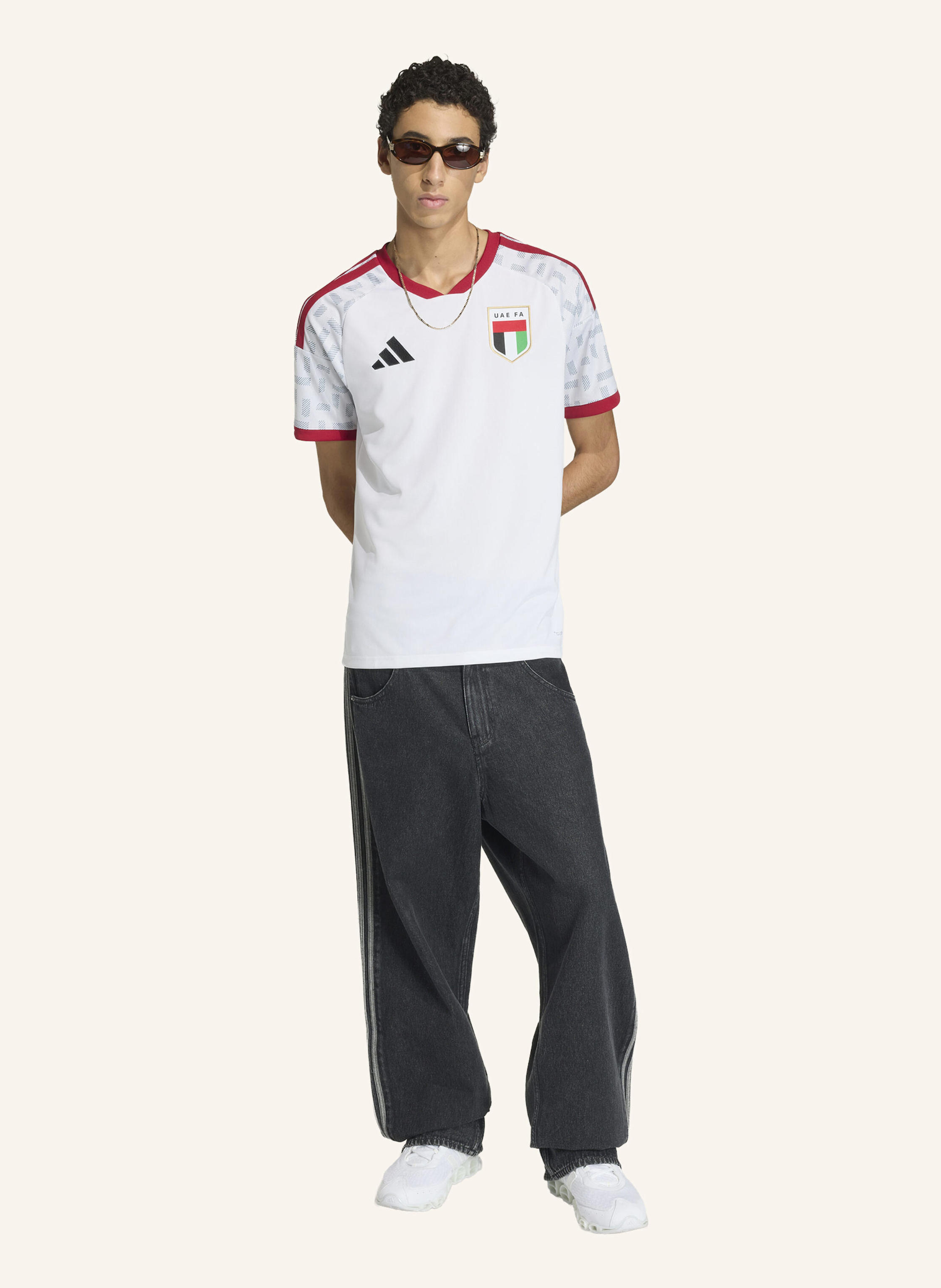 Thumbnail - Adidas Vereinigte Arabische Emirate 26 Heimtrikot weiss