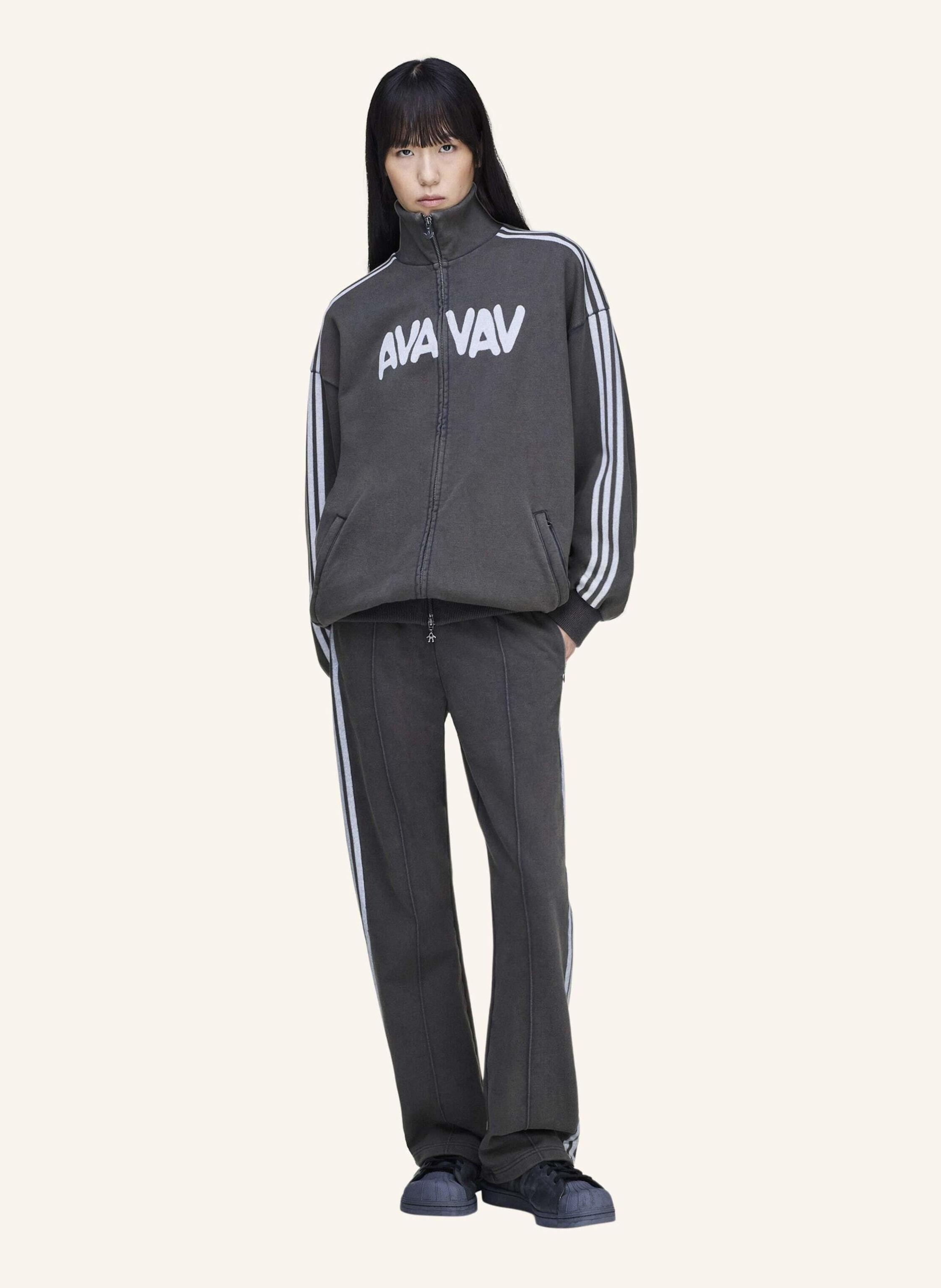 Thumbnail - Adidas Originals Adidas Originals By Avavav Trainingsjacke Aus French Terry grau
