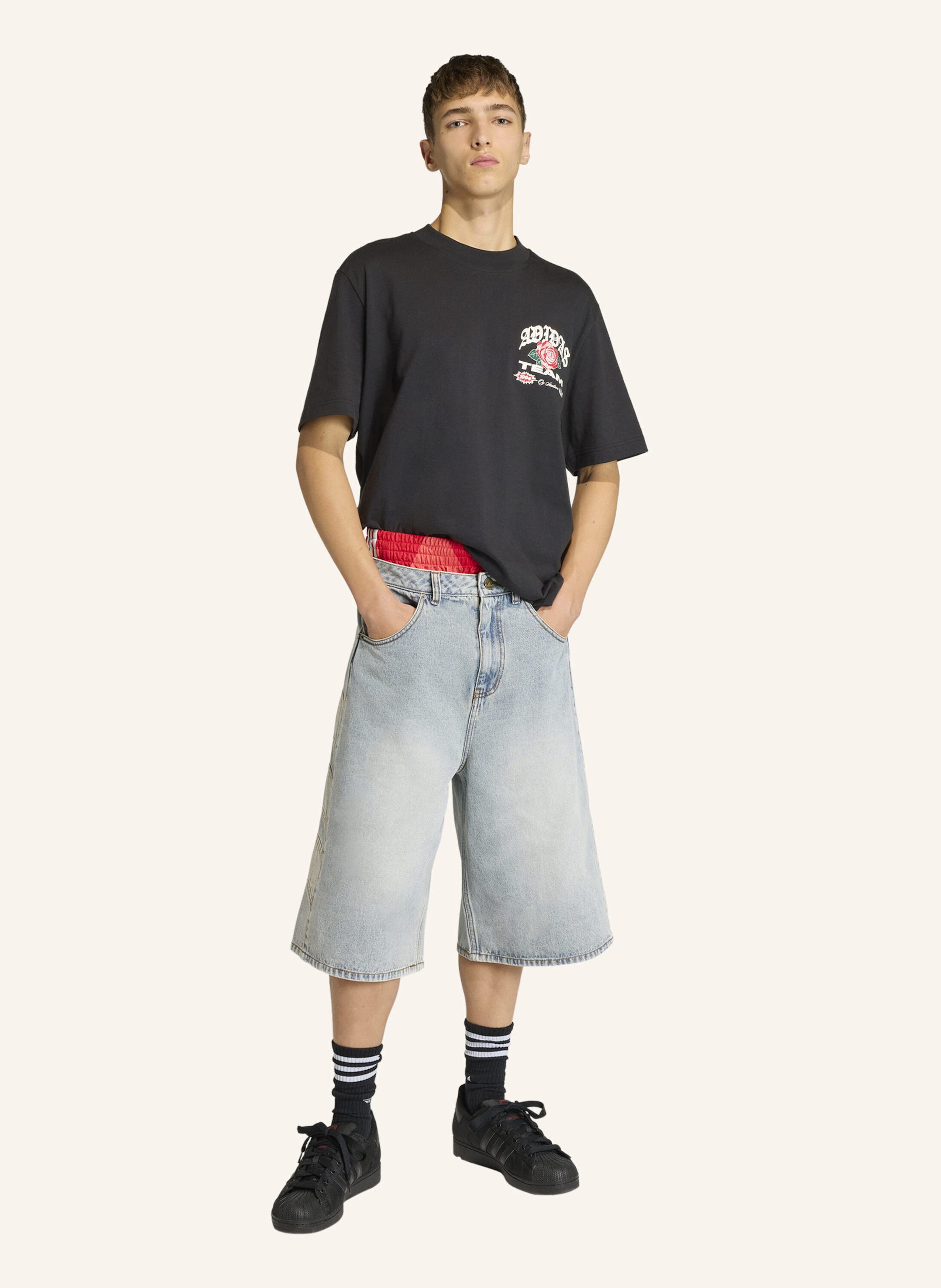 Thumbnail - Adidas Originals Jeansshorts blau