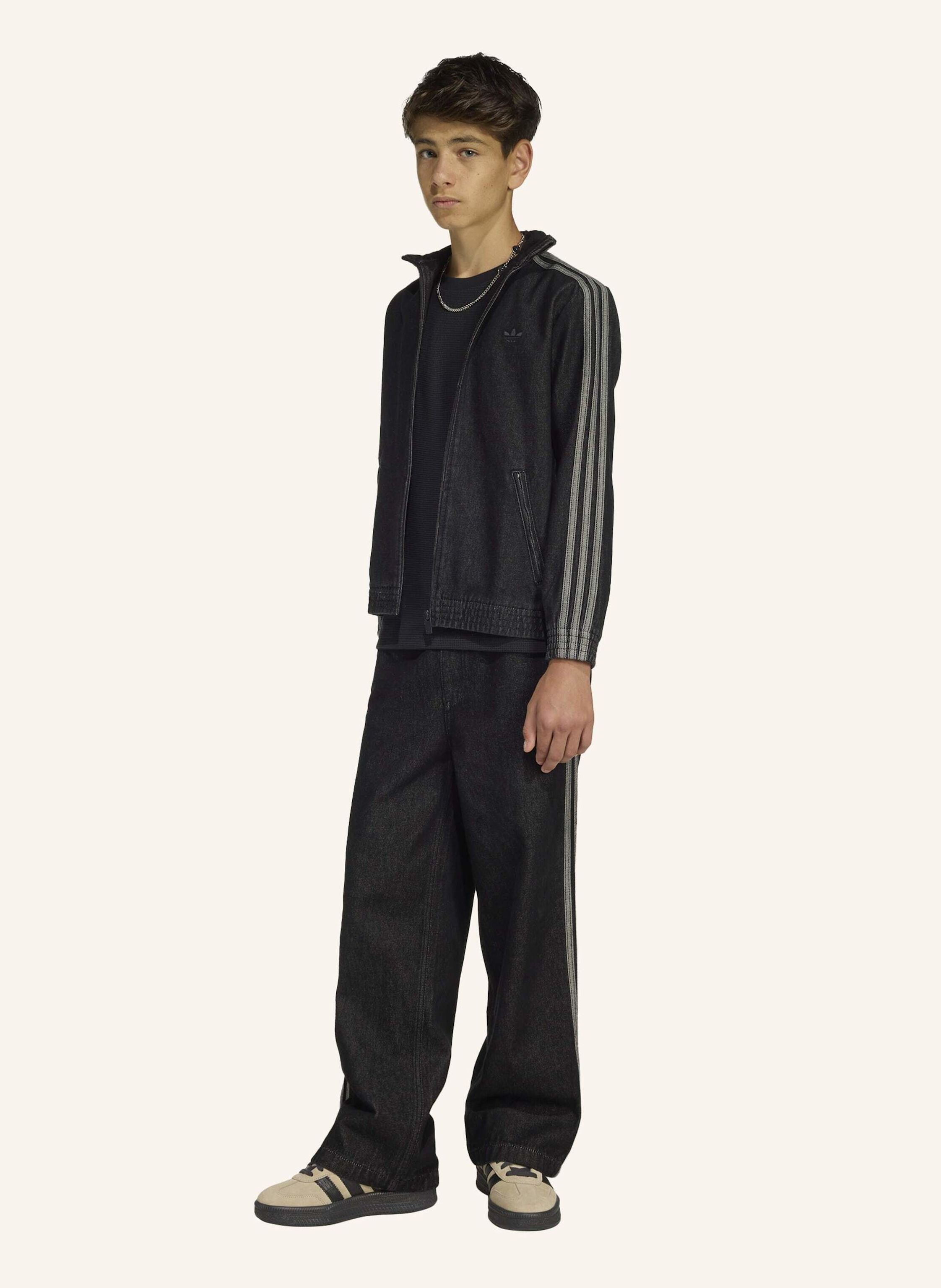 Thumbnail - Adidas Originals Firebird Tracktop Denim schwarz