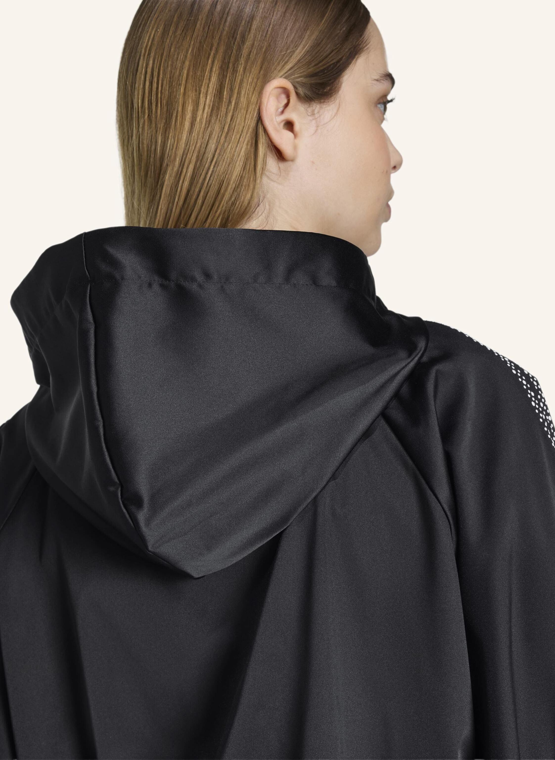 Thumbnail - Adidas Originals Pearl Cropped Zip Kapuzenjacke schwarz