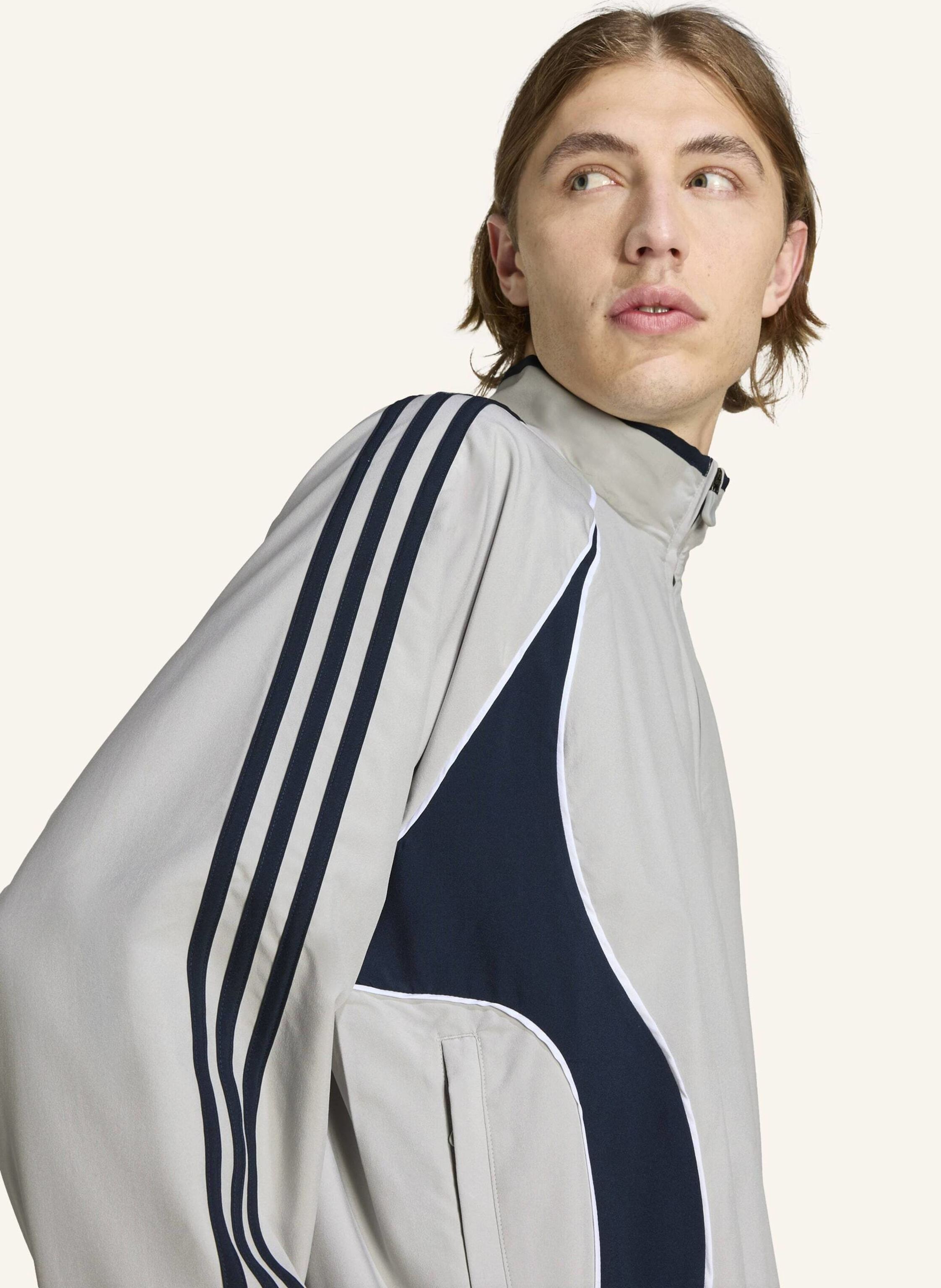 Thumbnail - Adidas Originals Teamgeist Adicolor Originals Jacke grau