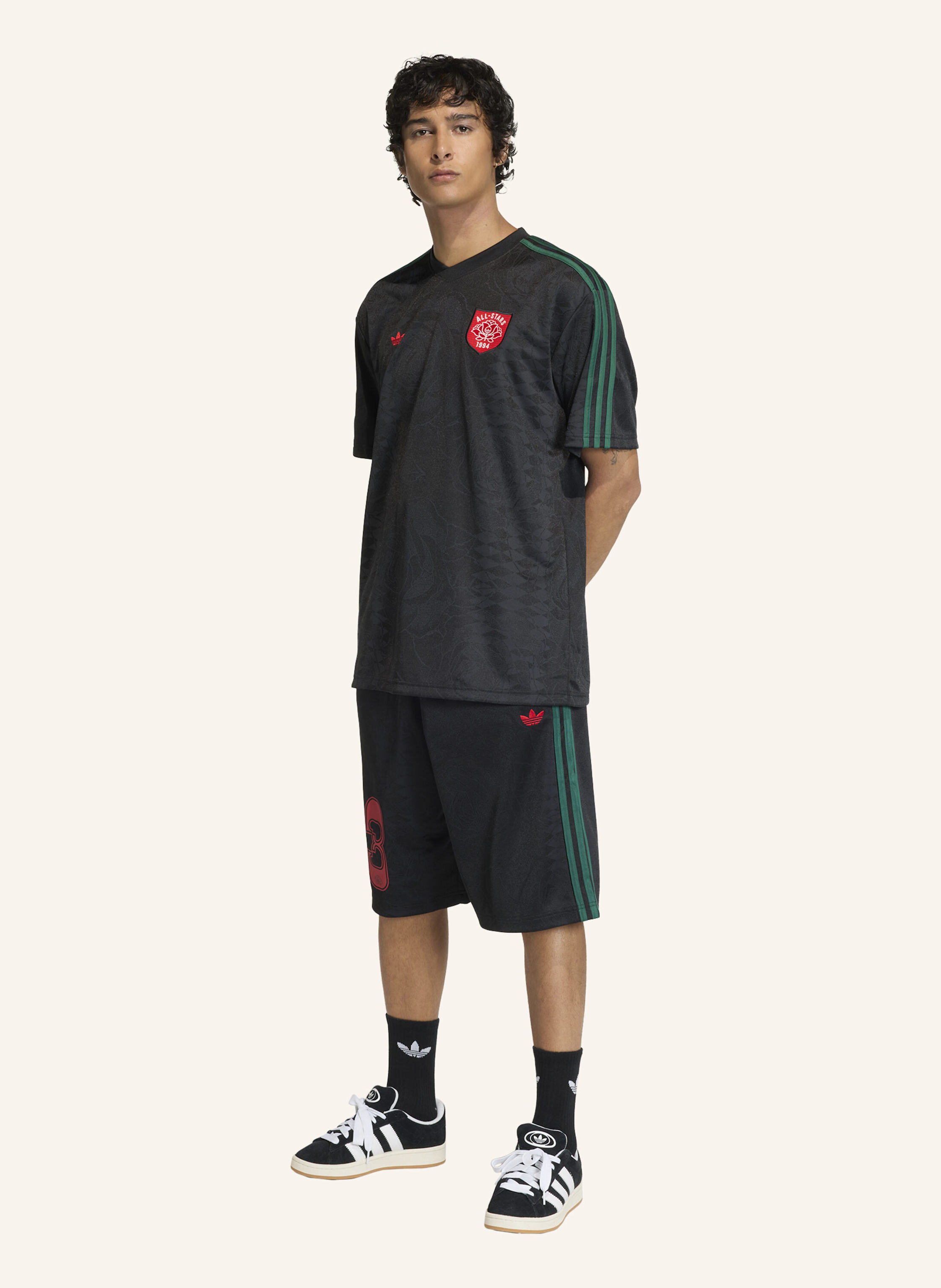 Thumbnail - Adidas Originals Trikot Roses schwarz