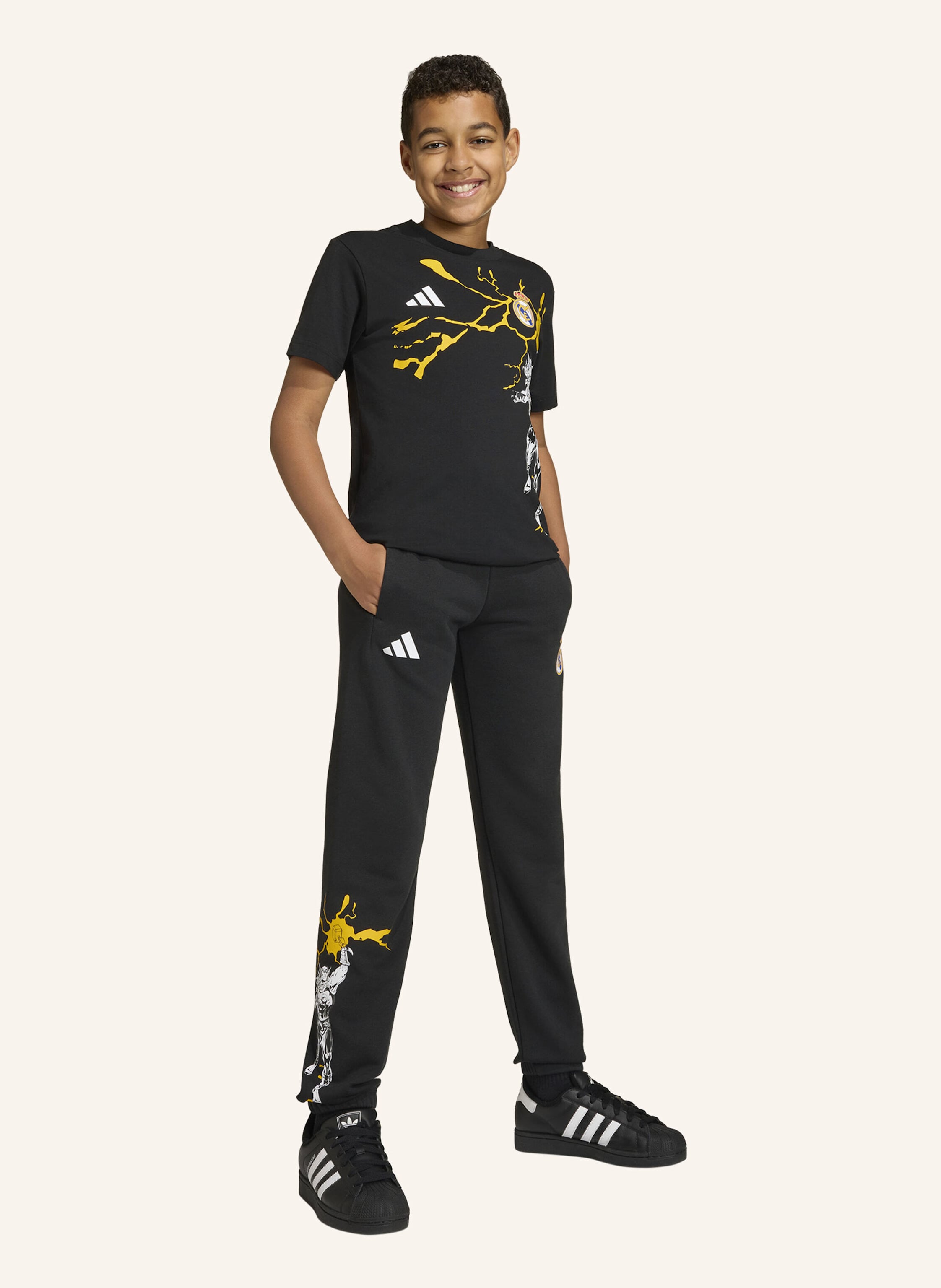 Thumbnail - Adidas Adidas Real Madrid Avengers Hose Kinder schwarz