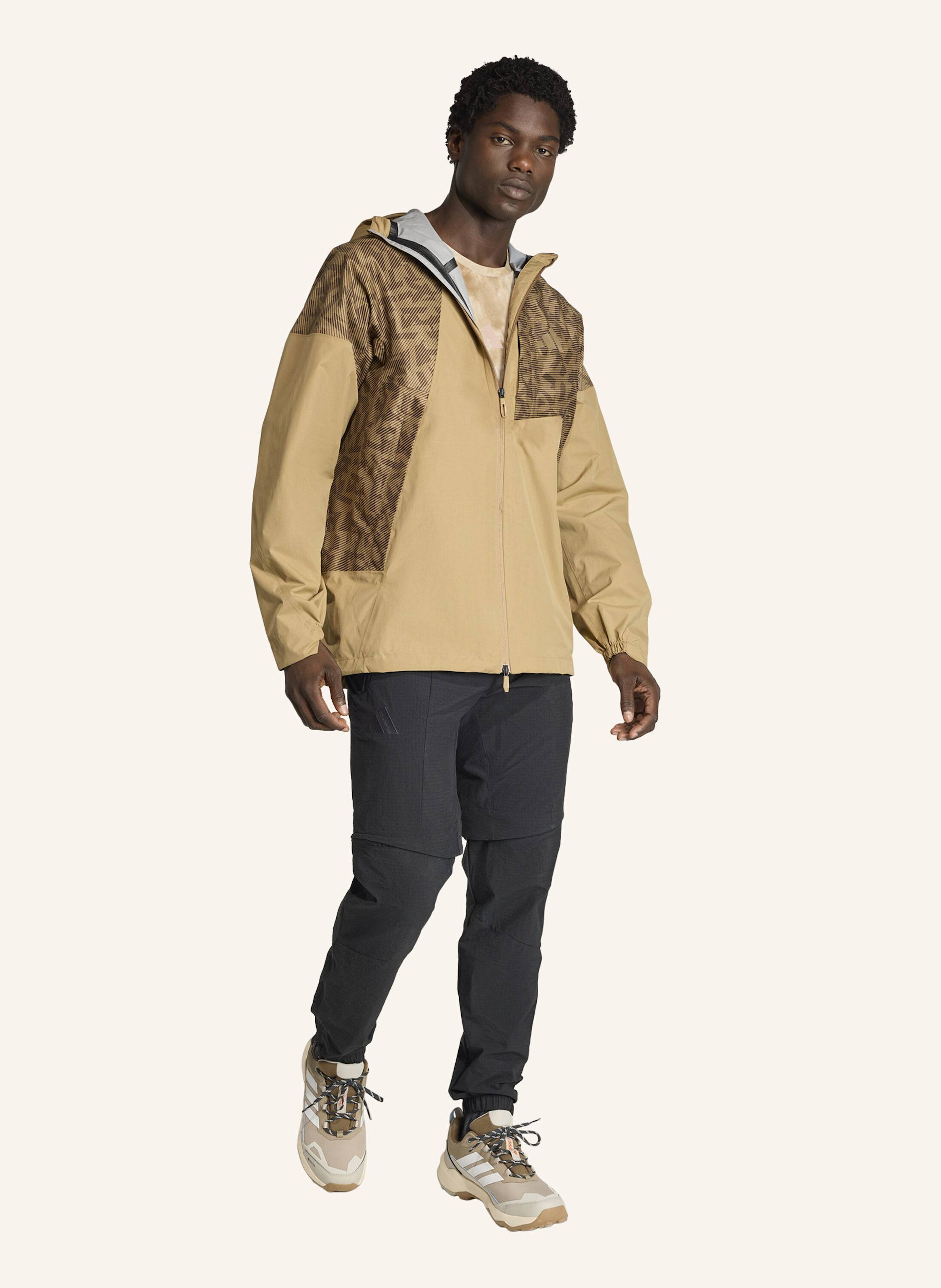 Thumbnail - Adidas Terrex Terrex Xperior 2.5 Layer Hybrid Primeknit Climaproof Jacke braun