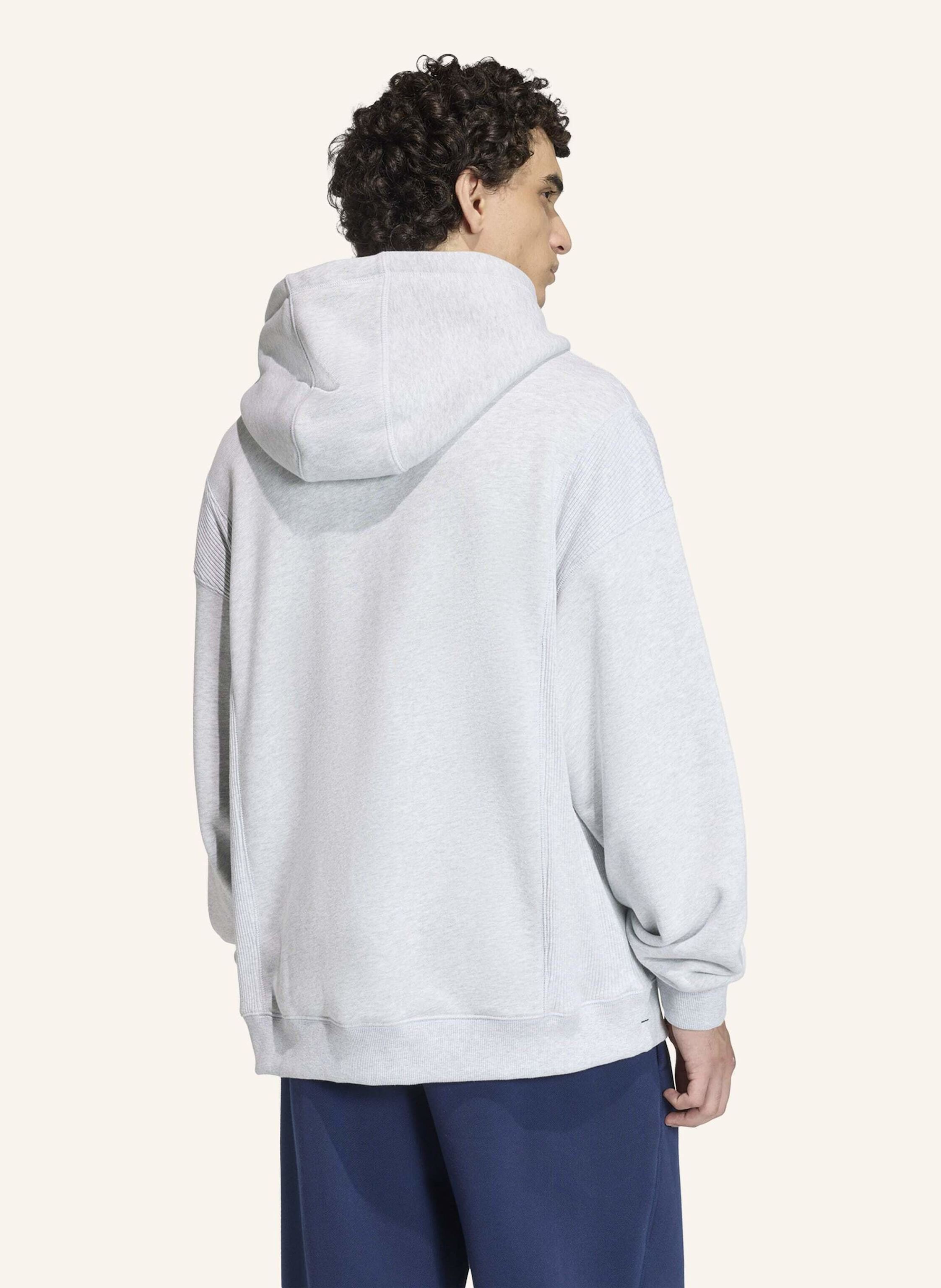 Thumbnail - Adidas Originals Adidas Equipment Ribbed Hoodie grau