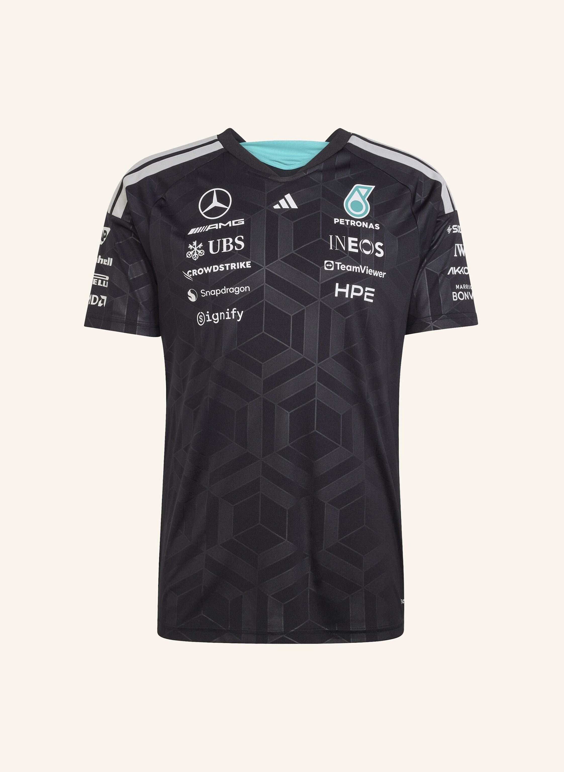 Adidas Mercedes - Amg Petronas Formula 1 Team Driver Trikot schwarz