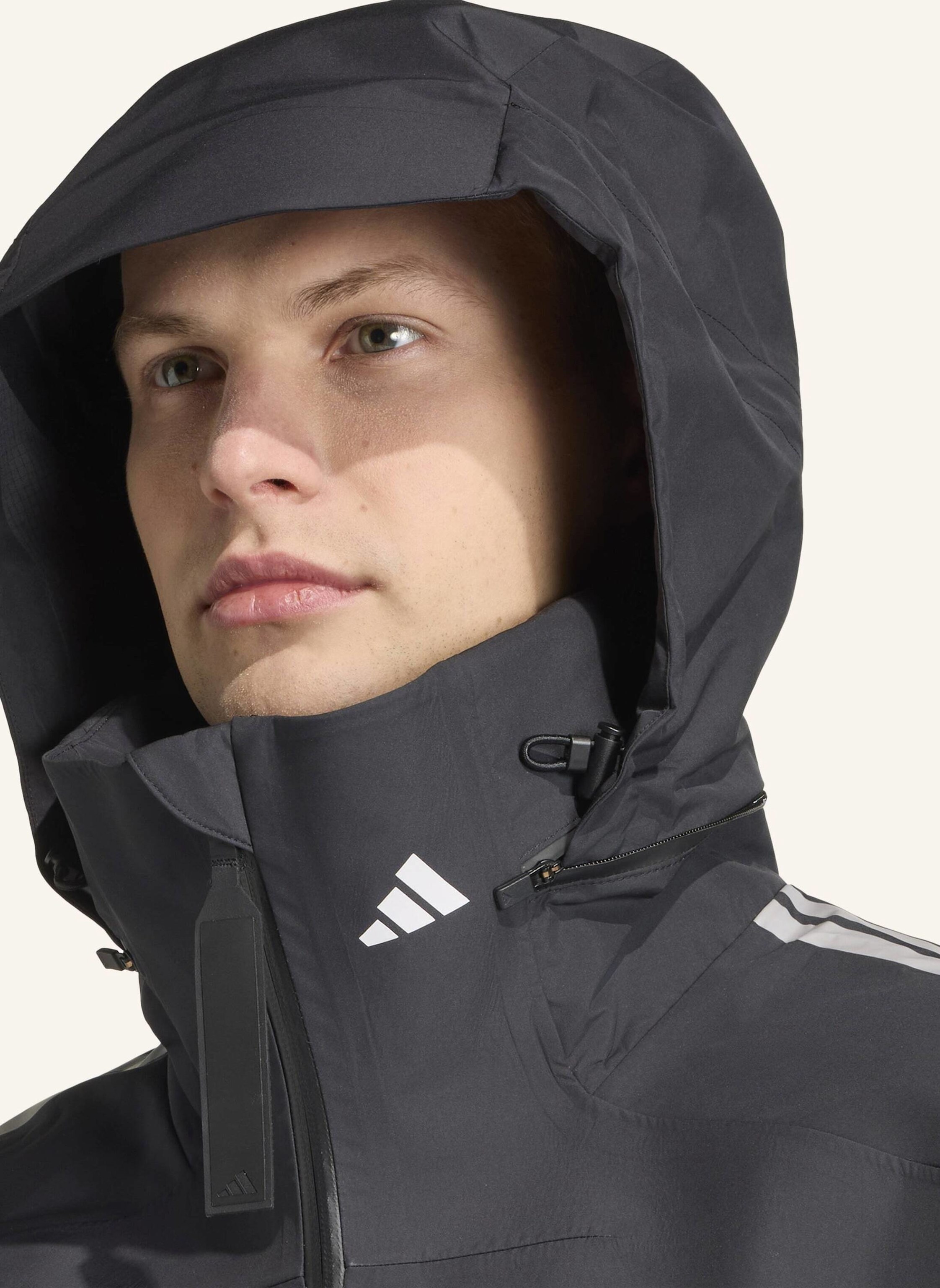 Thumbnail - Adidas Mercedes-Amg Petronas Formula 1 Team Engineers Regenparka schwarz