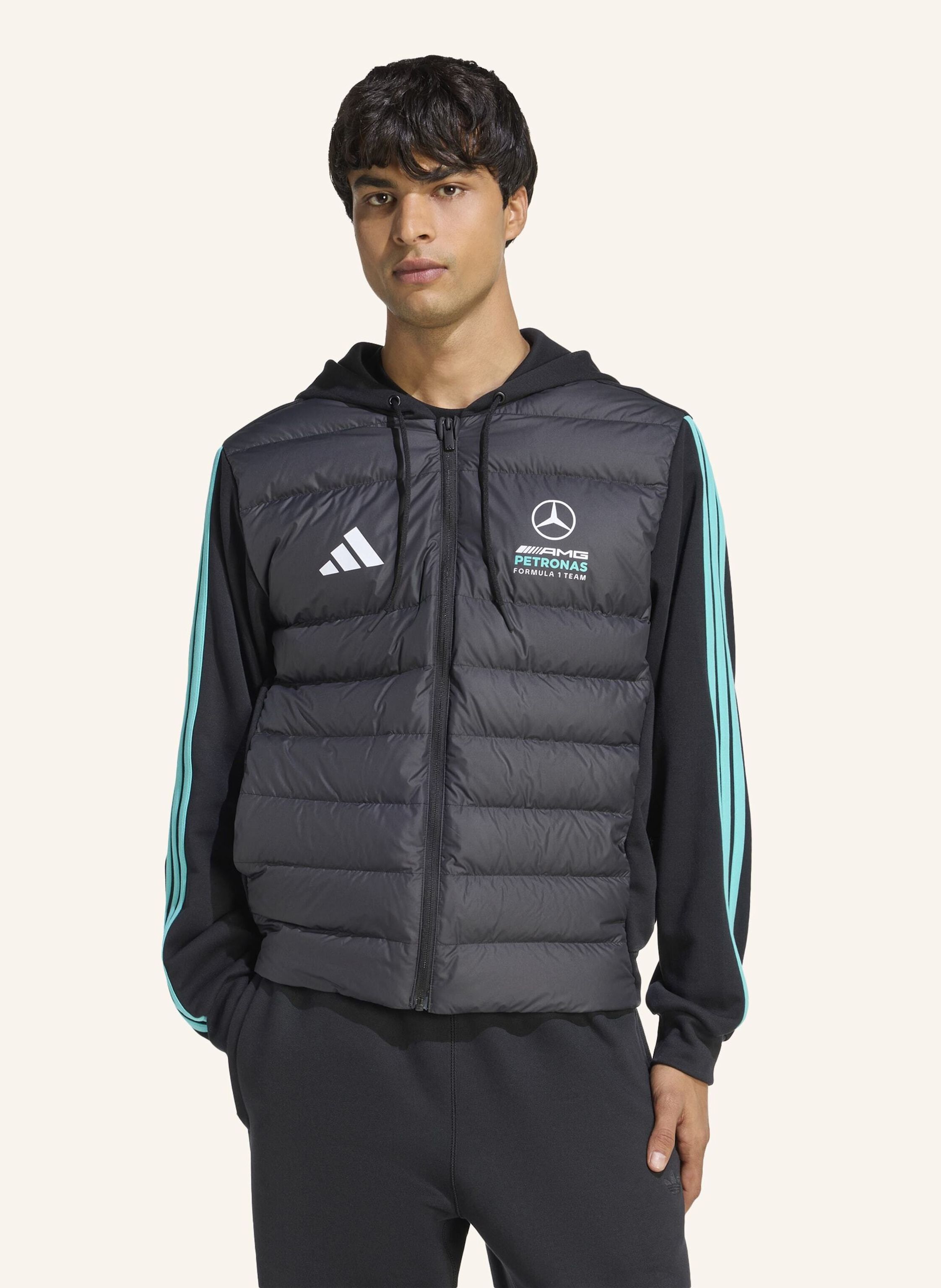 Thumbnail - Adidas Mercedes - Amg Petronas Formula 1 Team Dna Puffer Jacke schwarz