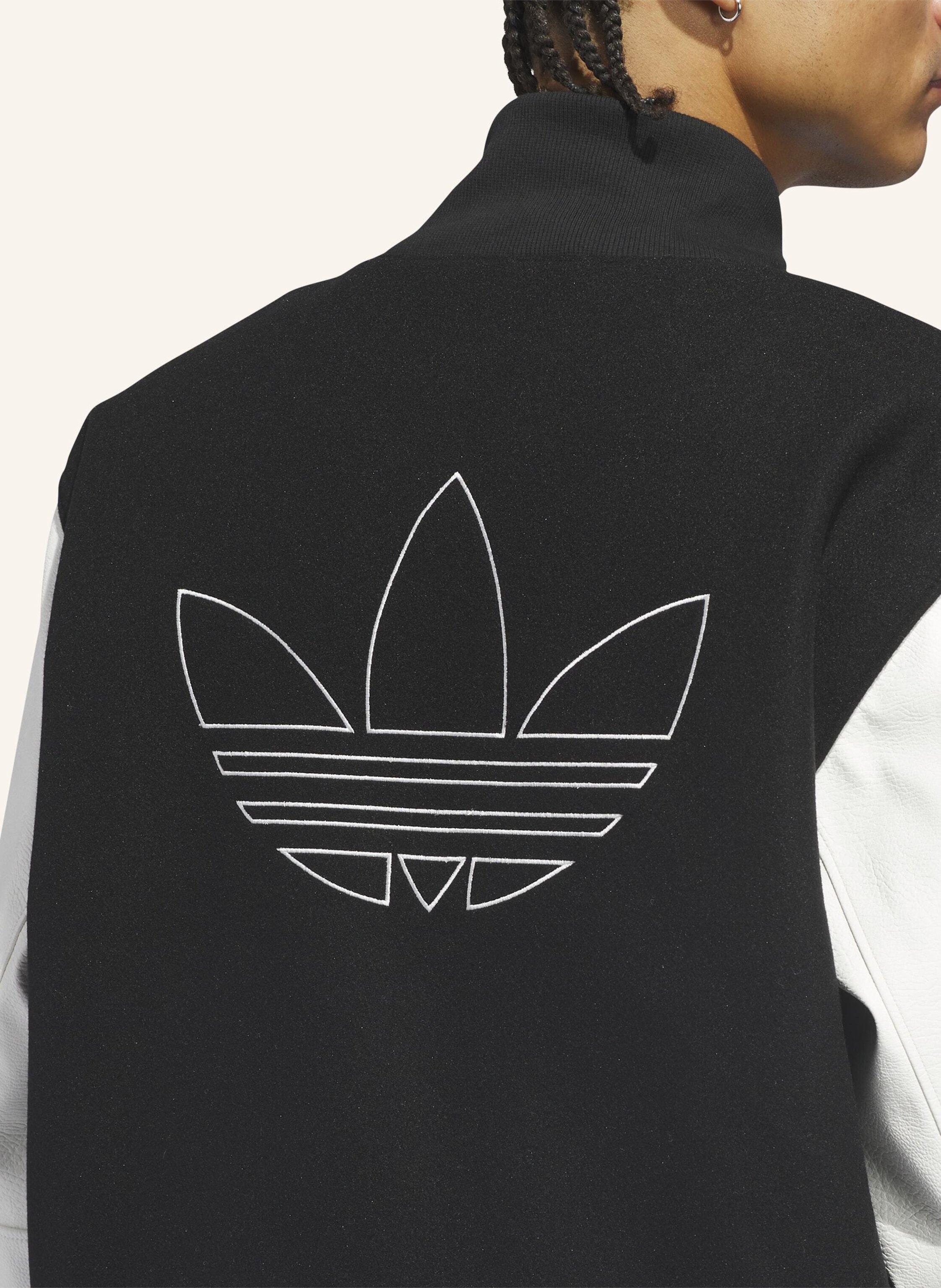 Thumbnail - Adidas Originals Originals Basketball-Jacke schwarz