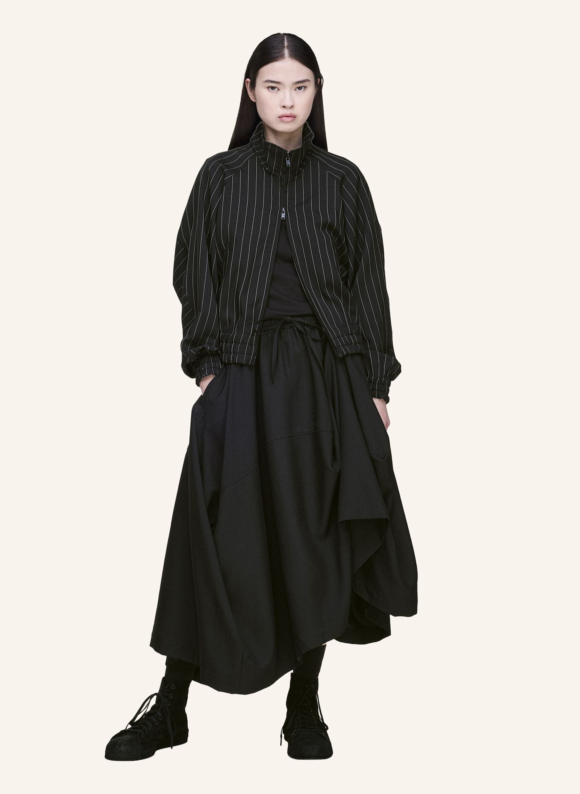 Thumbnail - Y-3 Y-3 Pinstripe Sport Uniform Blouson schwarz
