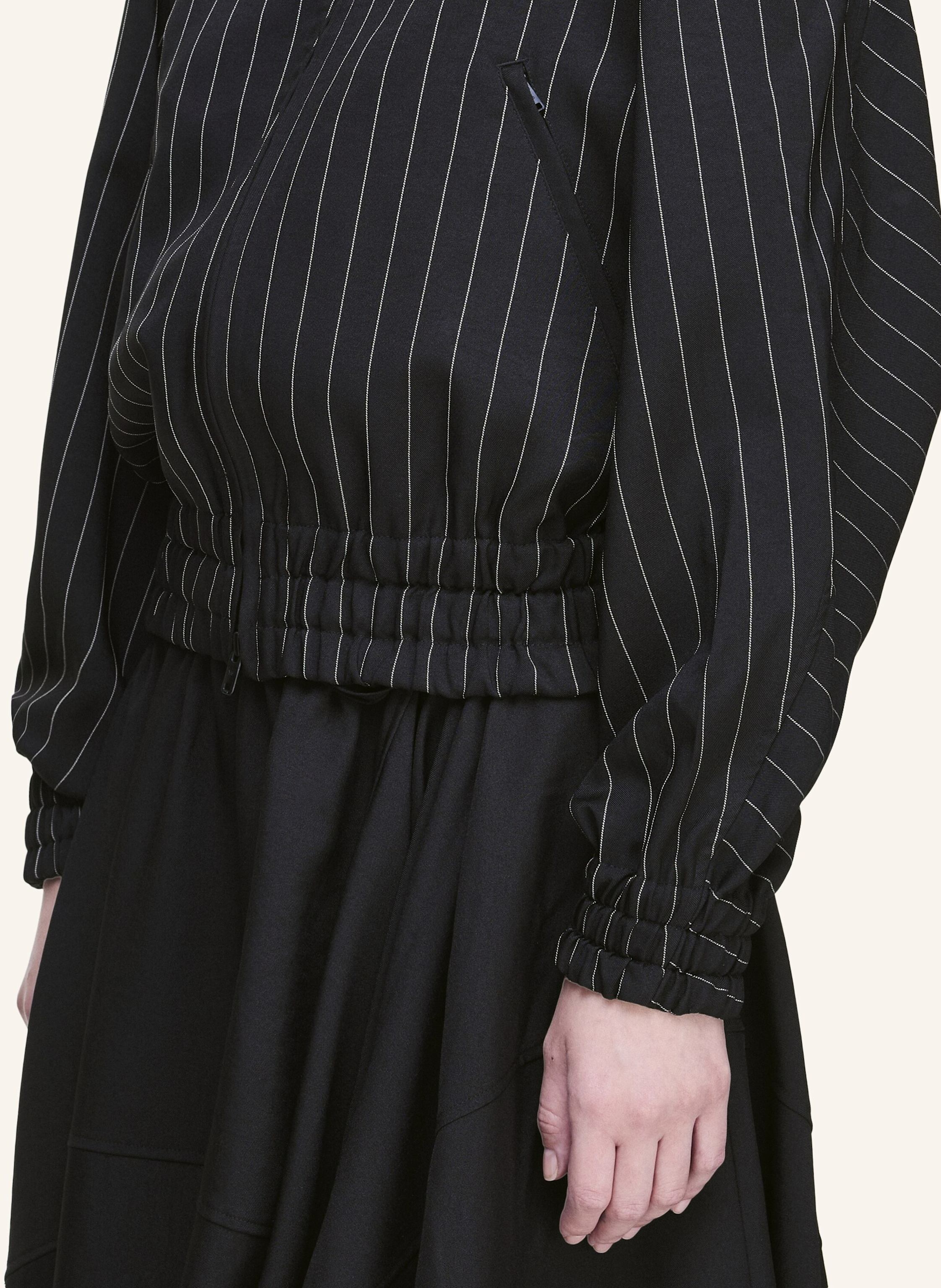 Thumbnail - Y-3 Y-3 Pinstripe Sport Uniform Blouson schwarz