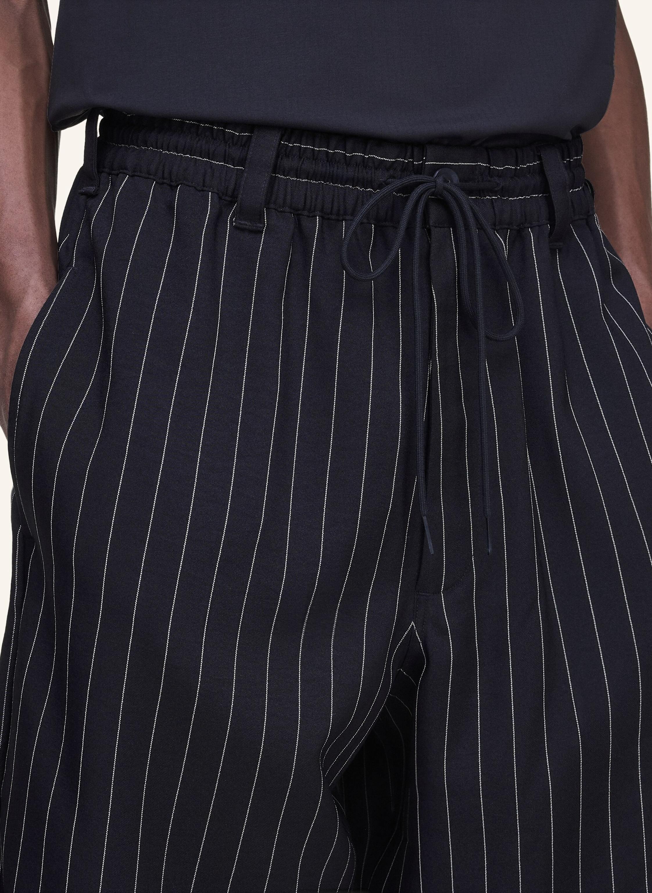 Thumbnail - Y-3 Y-3 Sport Uniform Shorts Mit Nadelstreifen schwarz