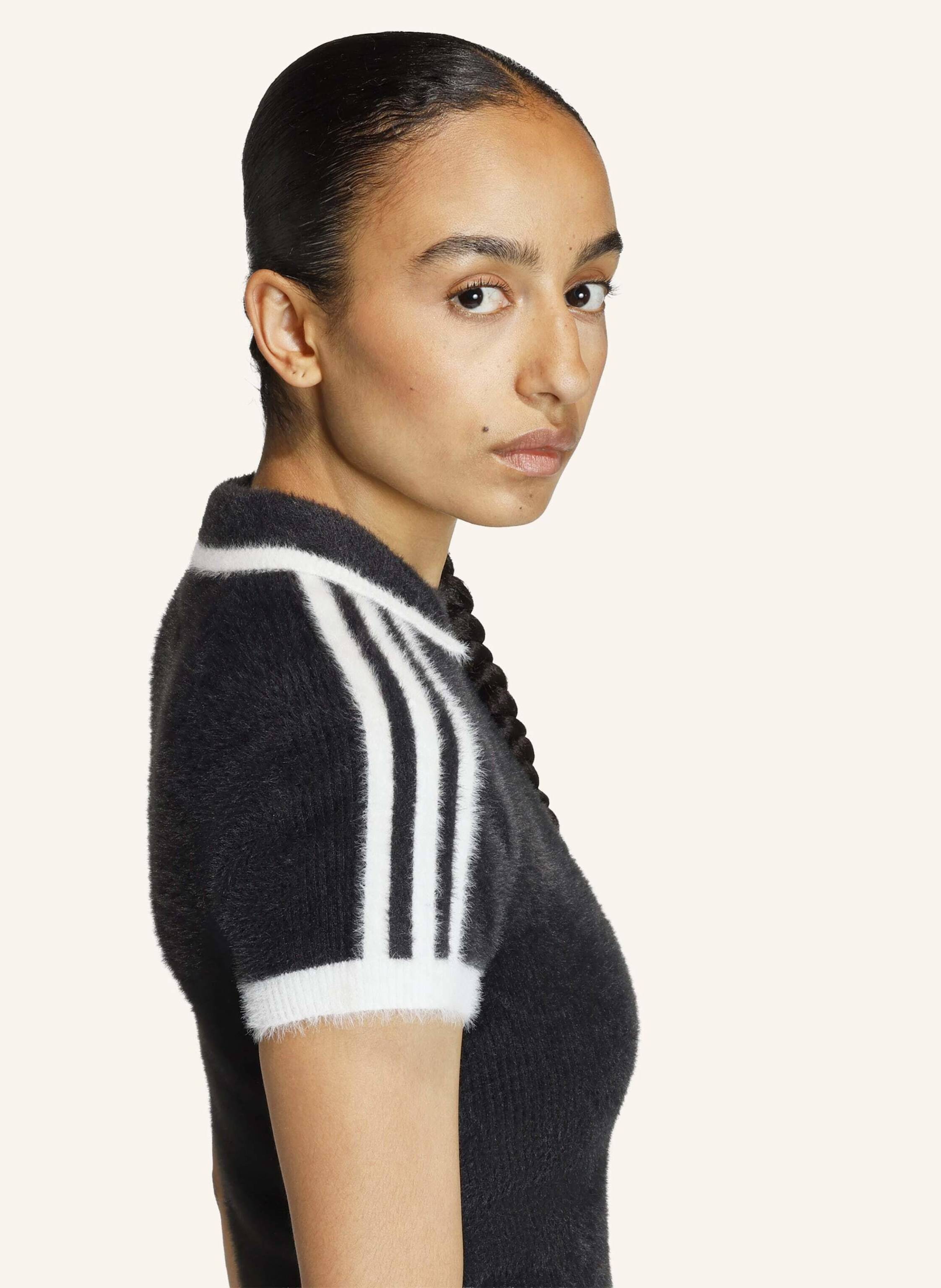 Thumbnail - Adidas Originals Knitted Cali T-Shirt schwarz