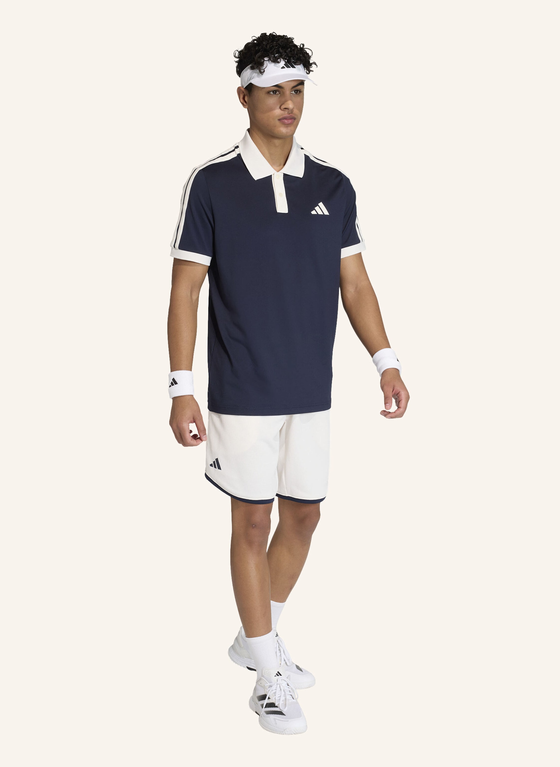 Thumbnail - Adidas Funktions-Poloshirt Heritage blau