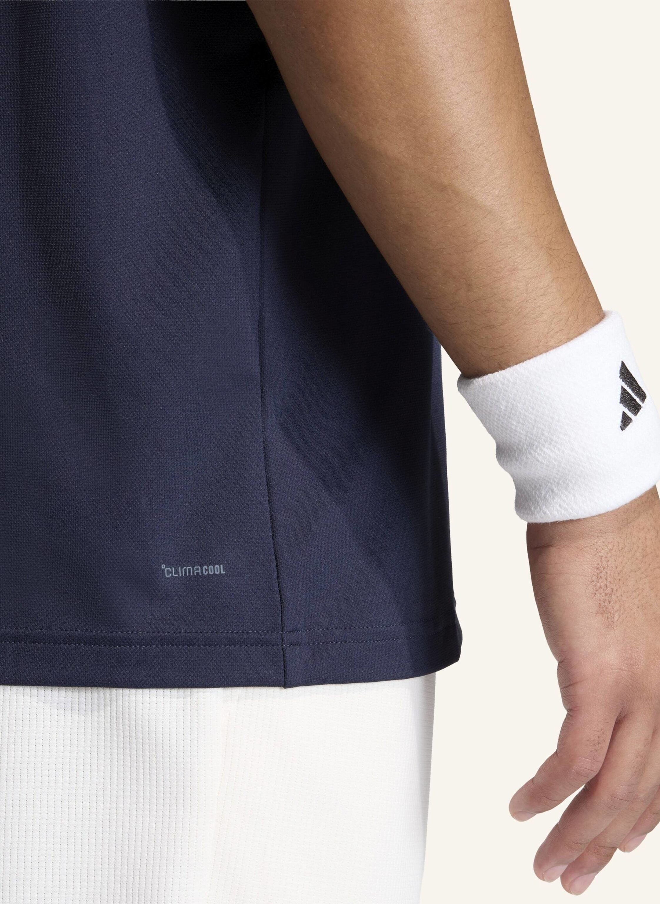 Thumbnail - Adidas Funktions-Poloshirt Heritage blau