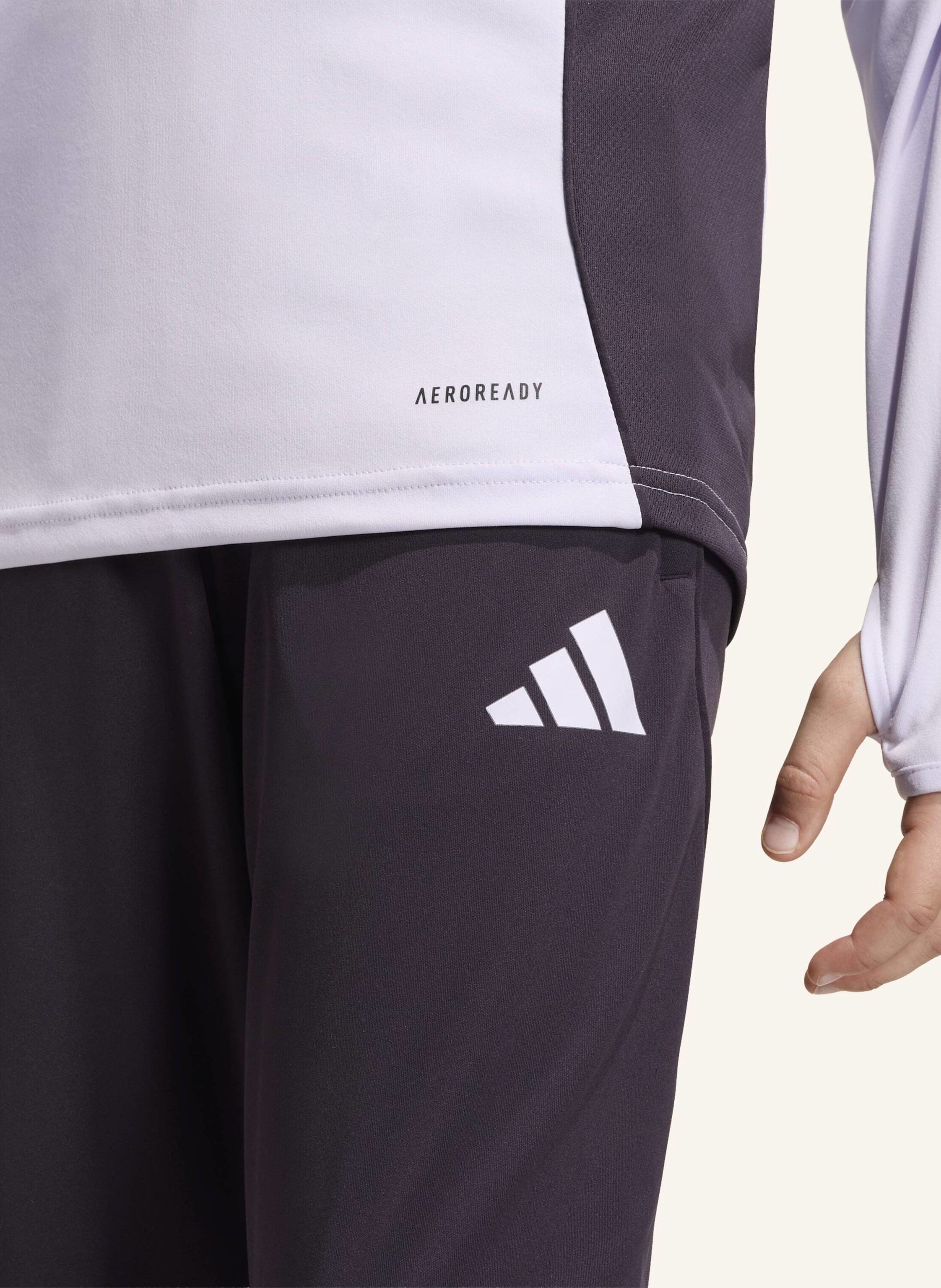 Thumbnail - Adidas Manchester United Tiro 25 Competition Kids Trainingshose lila