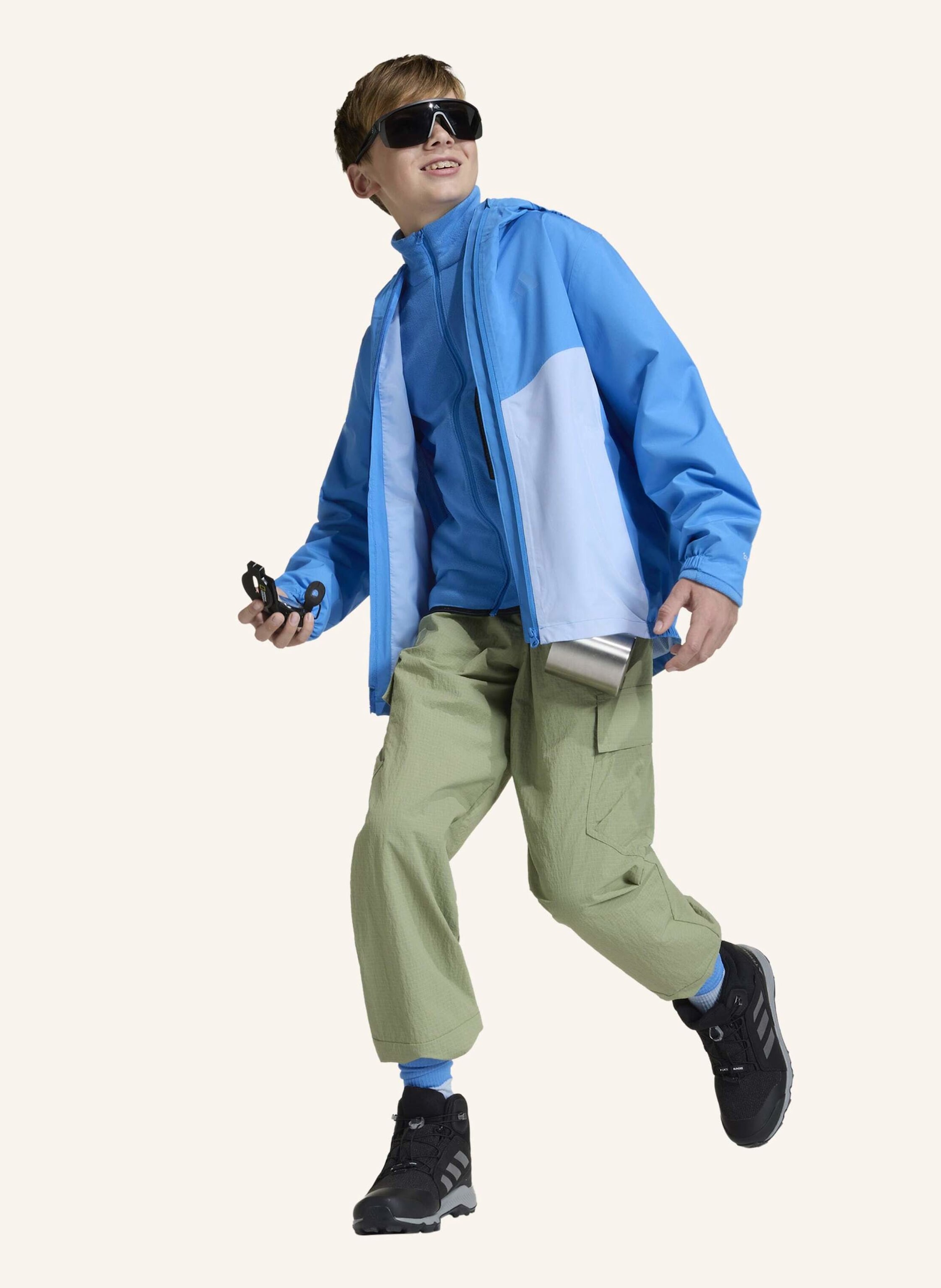 Thumbnail - Adidas Terrex Terrex Kids Multi 2 Layer Climaproof Regenjacke blau