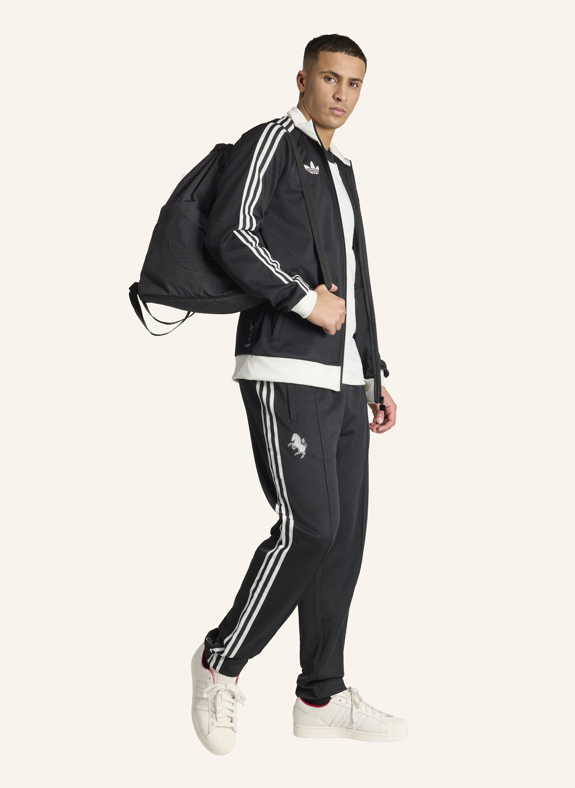 Thumbnail - Adidas Juventus Turin Originals Trainingsjacke schwarz