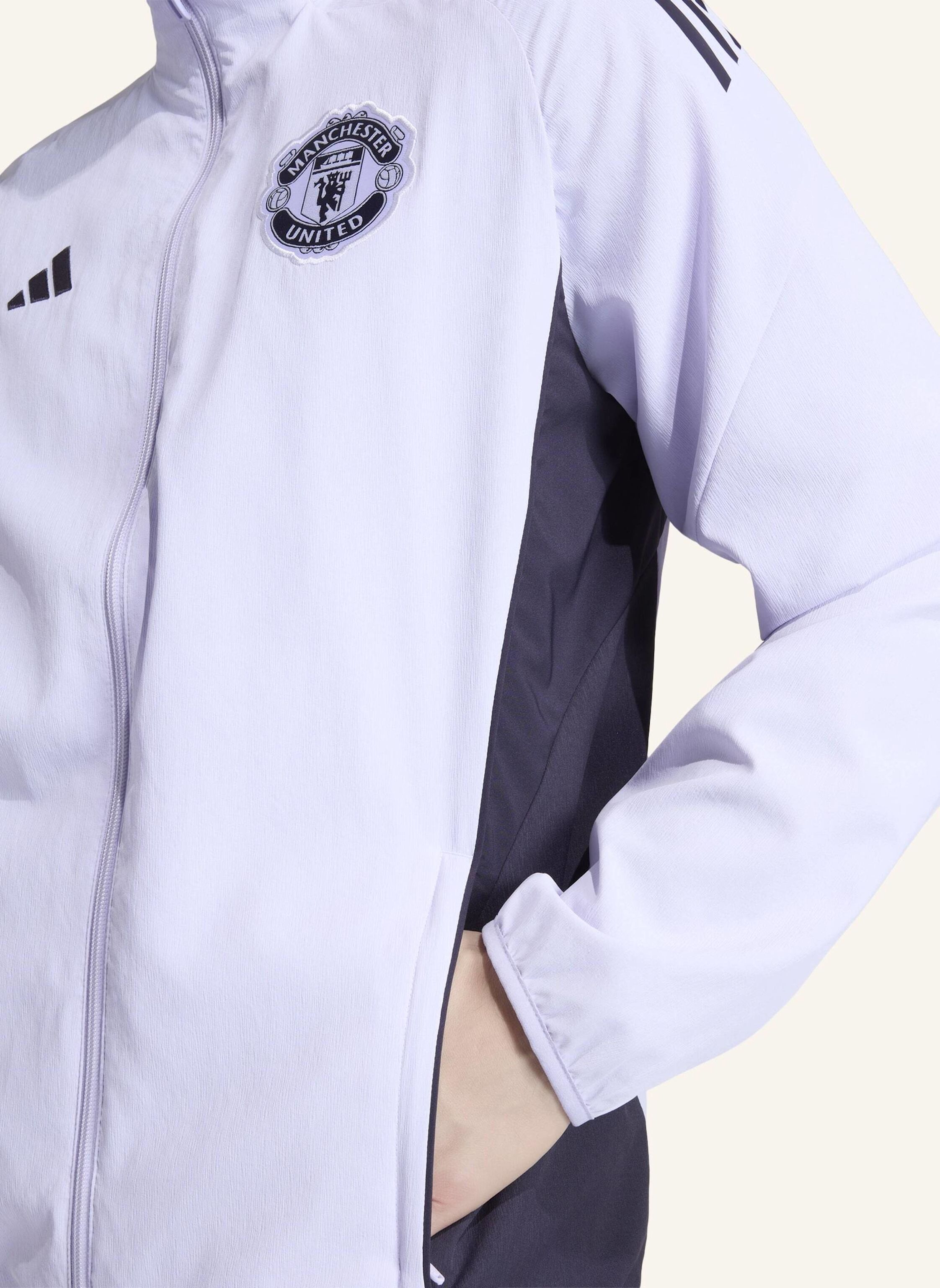 Thumbnail - Adidas Manchester United Tiro 25 Competition Präsentationsjacke lila