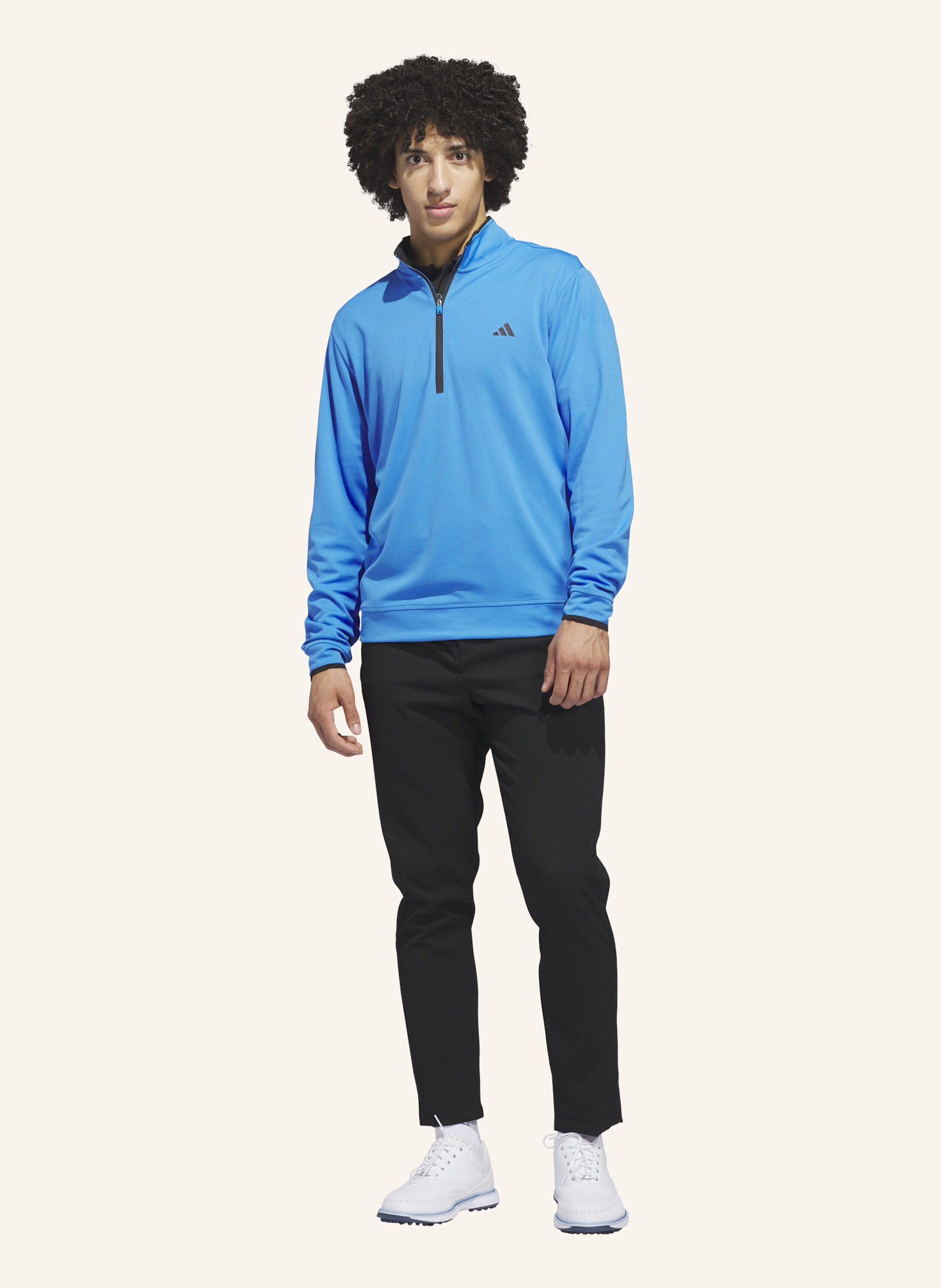 Thumbnail - Adidas Lightweight Half-Zip Oberteil blau