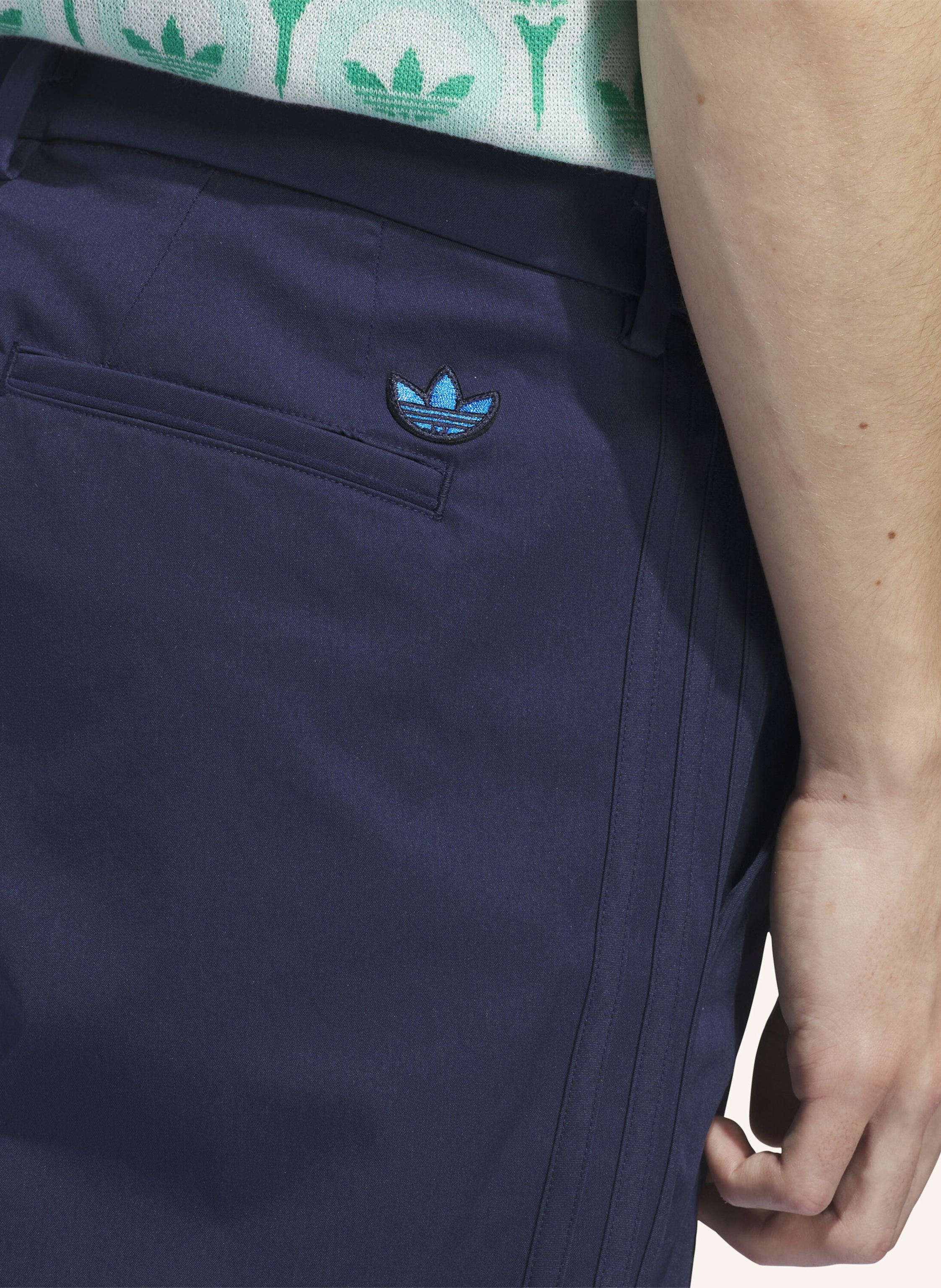 Thumbnail - Adidas Originals Golfhose Twistweave blau