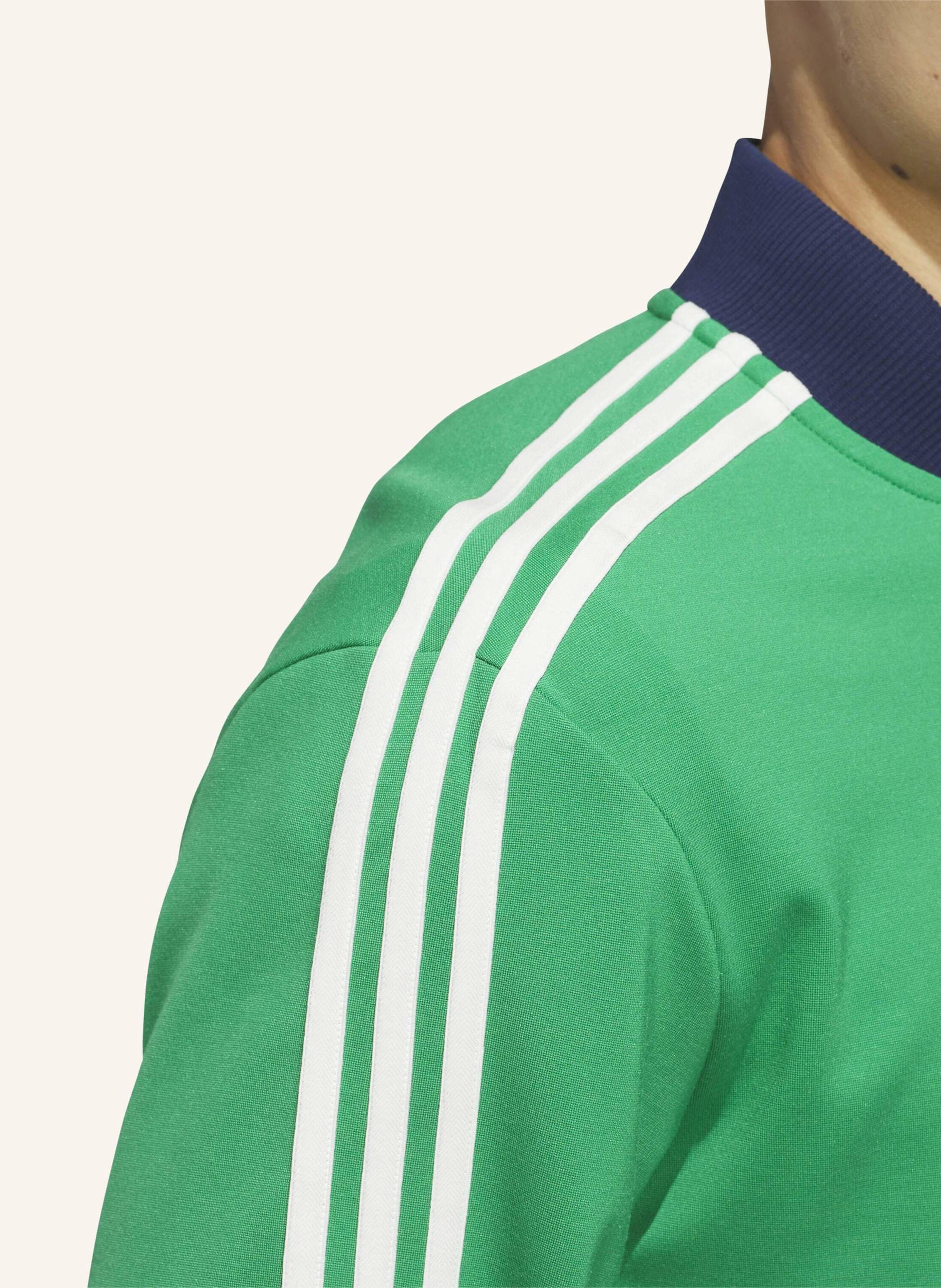 Thumbnail - Adidas Originals 3-Streifen 1/4 Zip Sweatshirt gruen