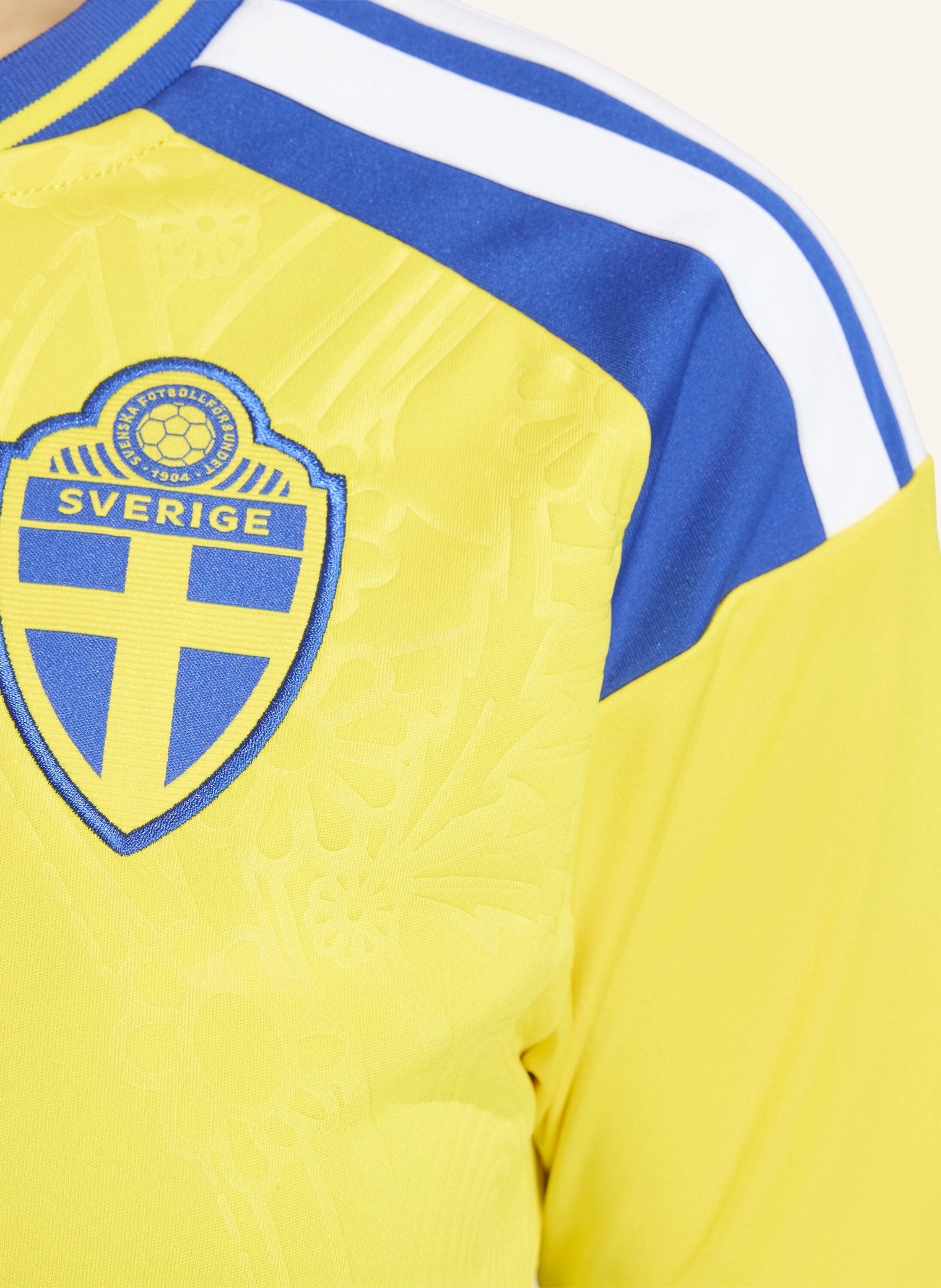 Thumbnail - Adidas Schweden 26 Heimtrikot gelb