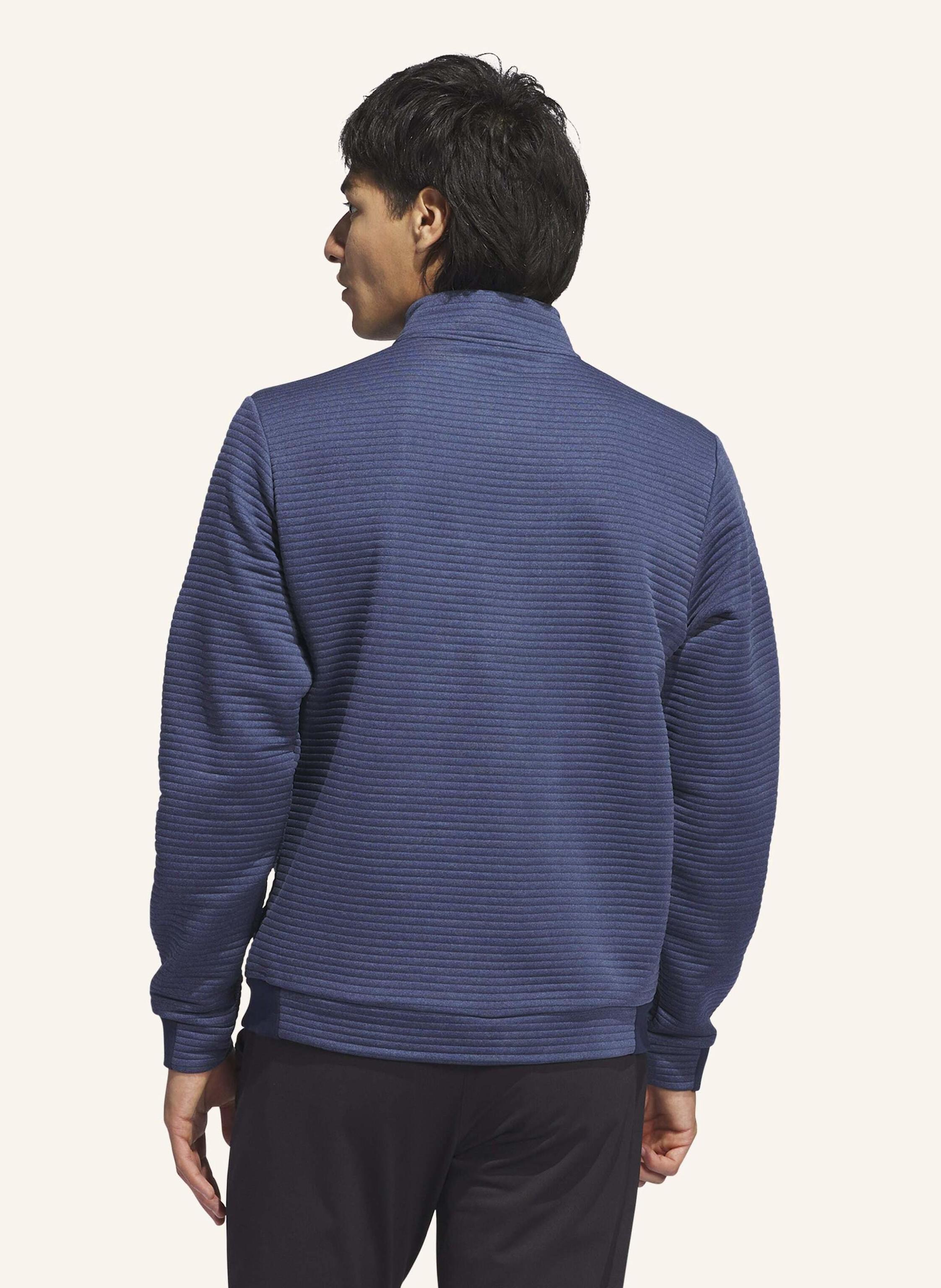 Thumbnail - Adidas ultimate365 Dwr Textured Quarter Zip Pullover blau