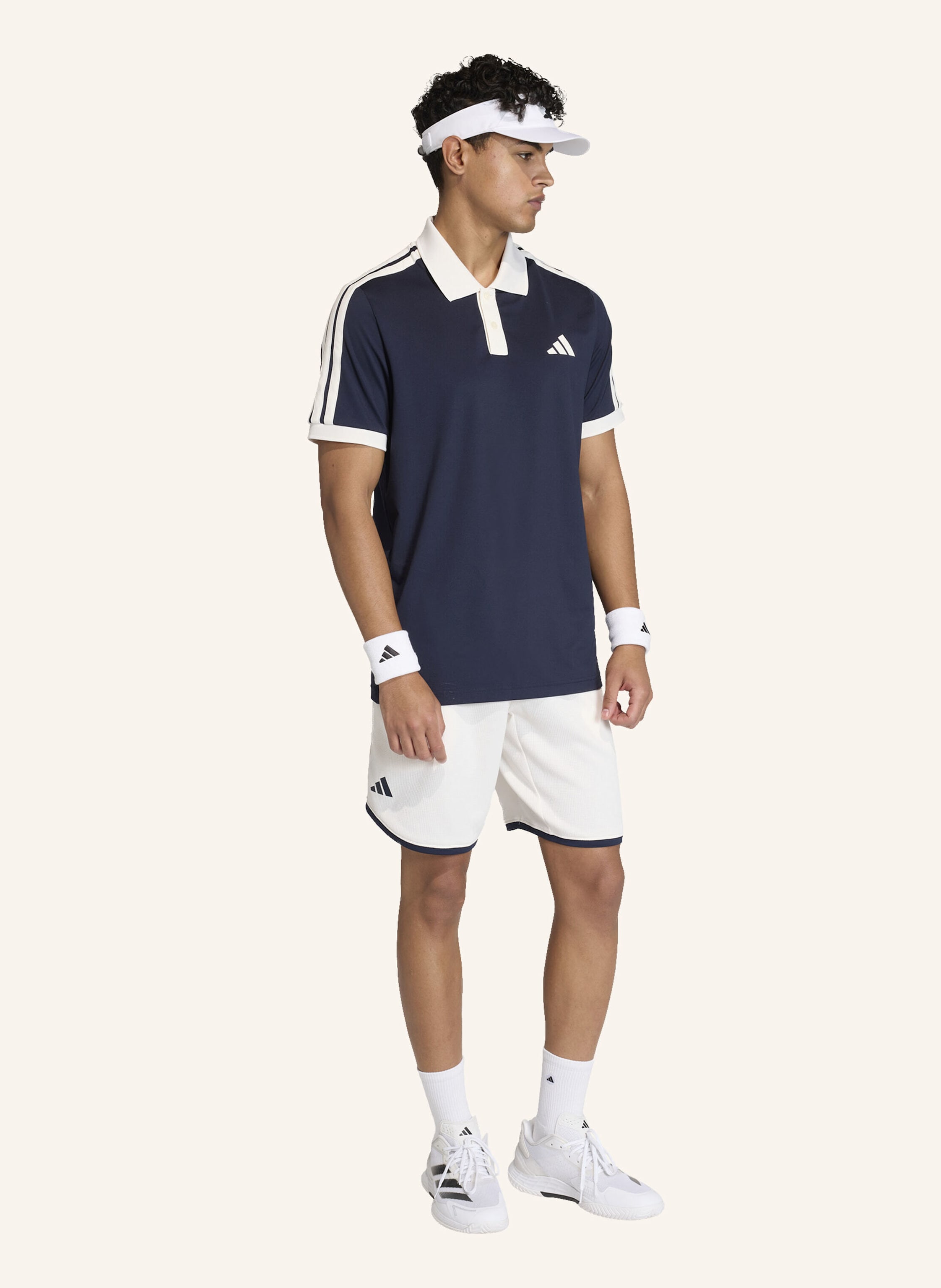 Thumbnail - Adidas Trainingsshorts Heritage weiss