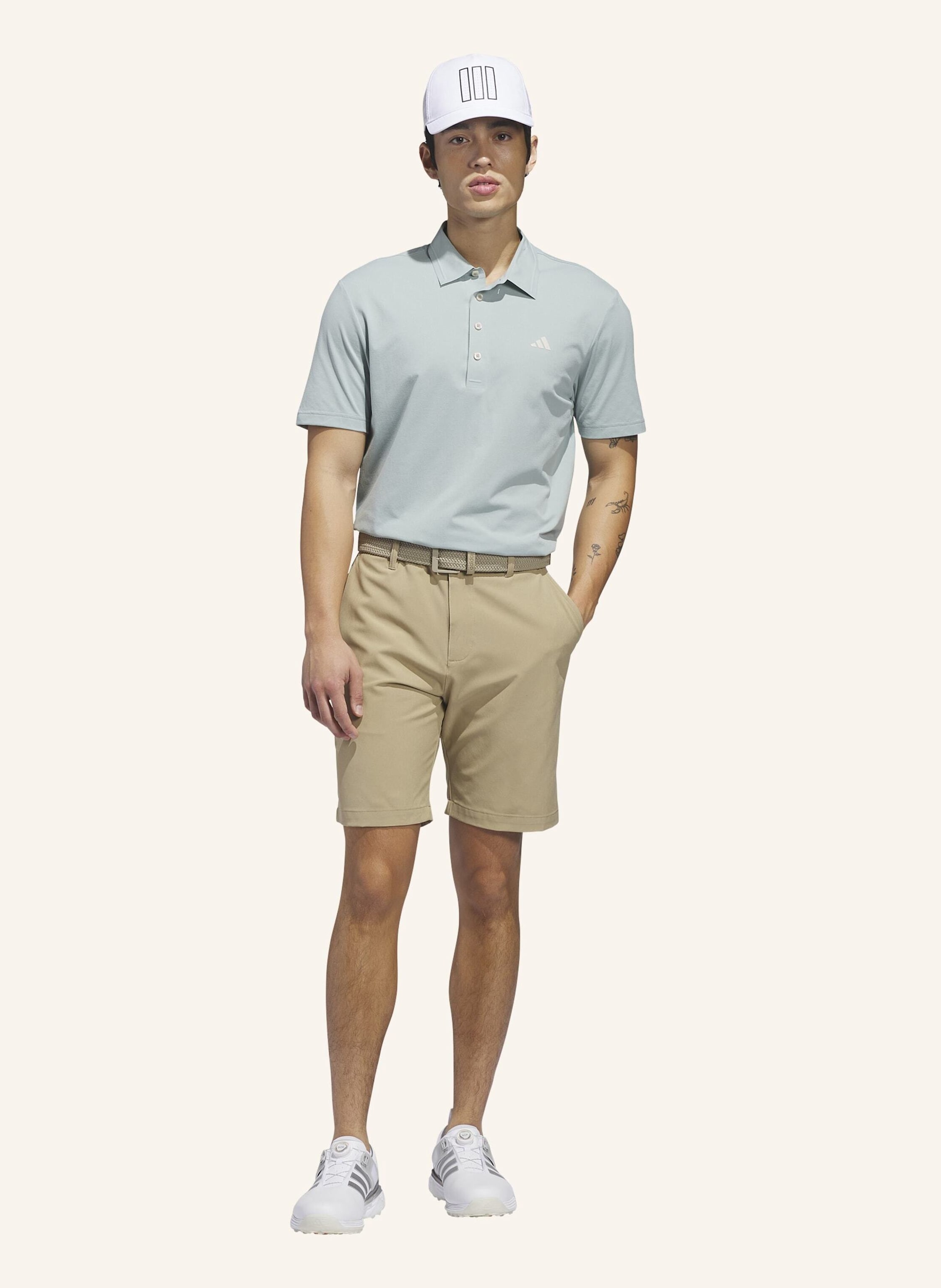 Thumbnail - Adidas ultimate365 8,5-Zoll Golfshorts beige