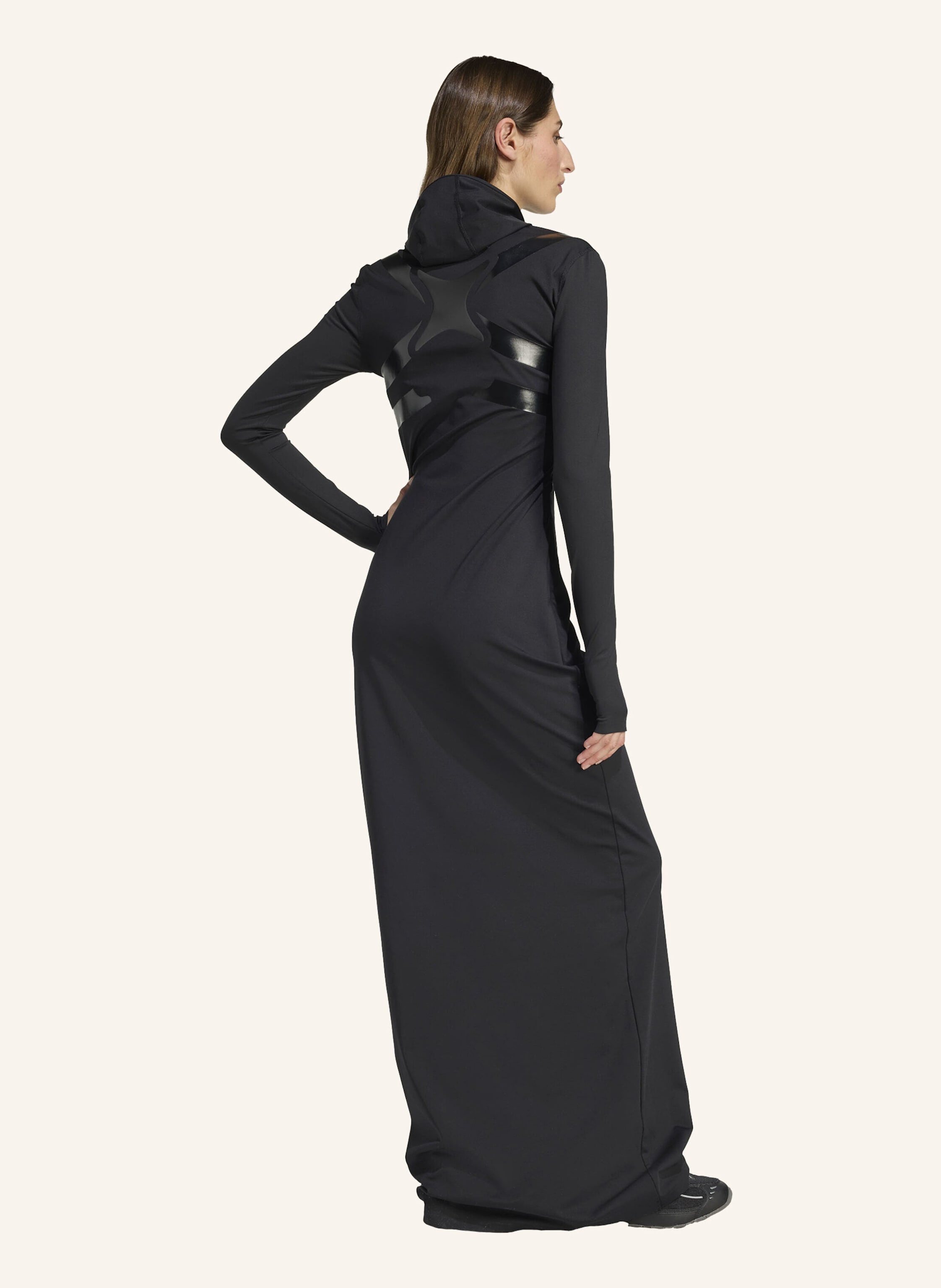 Thumbnail - Adidas Originals Techfit Maxi Kleid schwarz