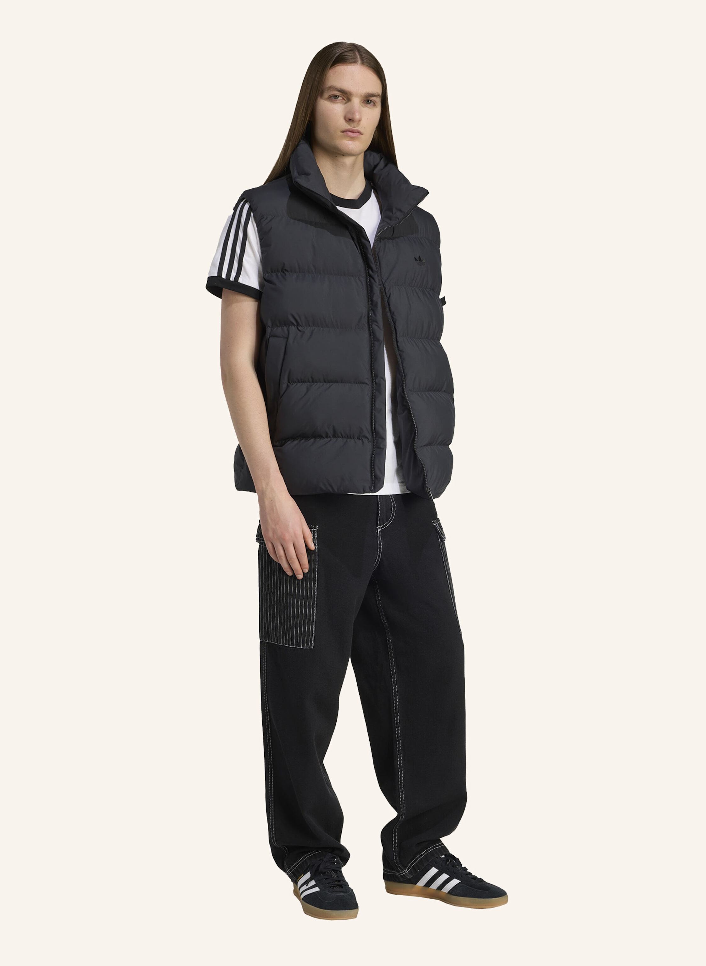 Thumbnail - Adidas Originals Tonal Puffer Weste schwarz
