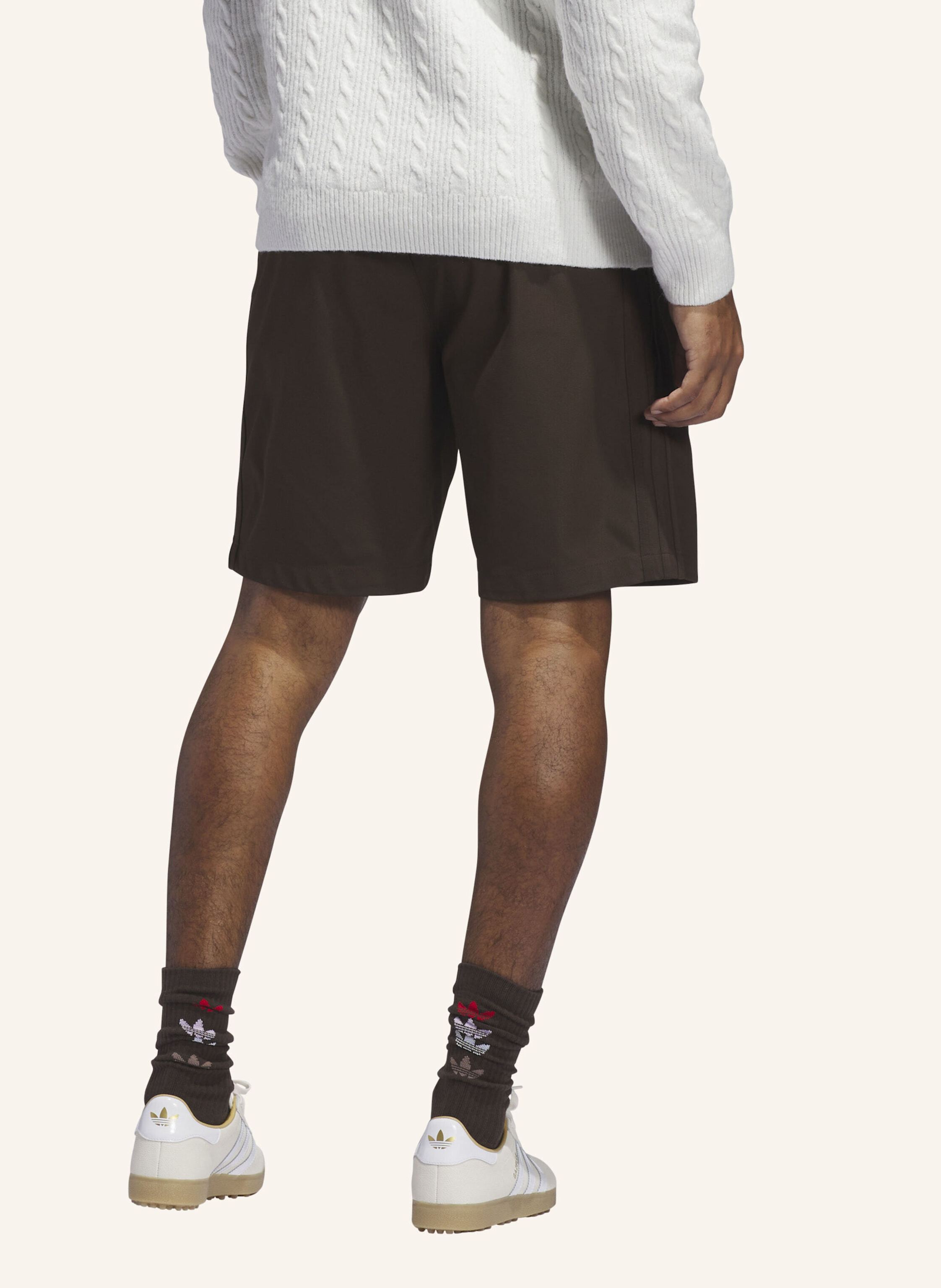 Thumbnail - Adidas Originals Twistknit Plissierte Shorts braun