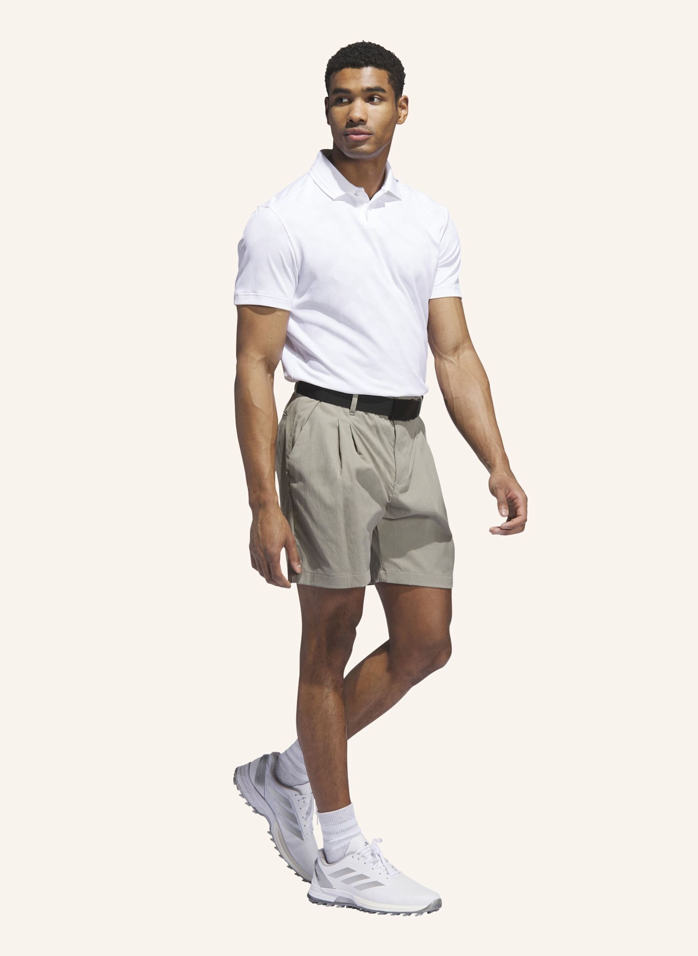 Thumbnail - Adidas Go-To Pleated 7-Inch Shorts beige