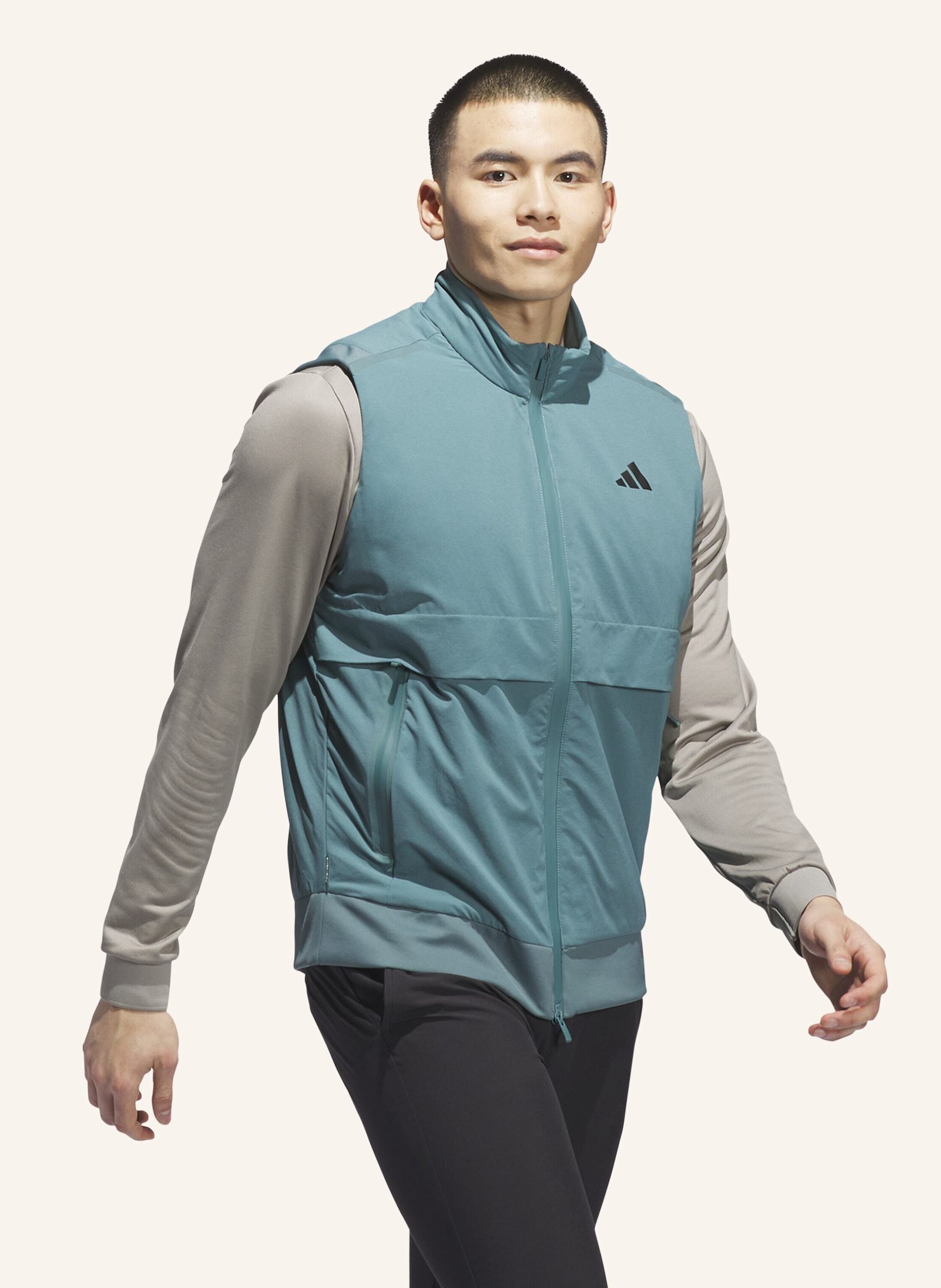 Thumbnail - Adidas ultimate365 Tour Frostguard Full-Zip Weste gruen