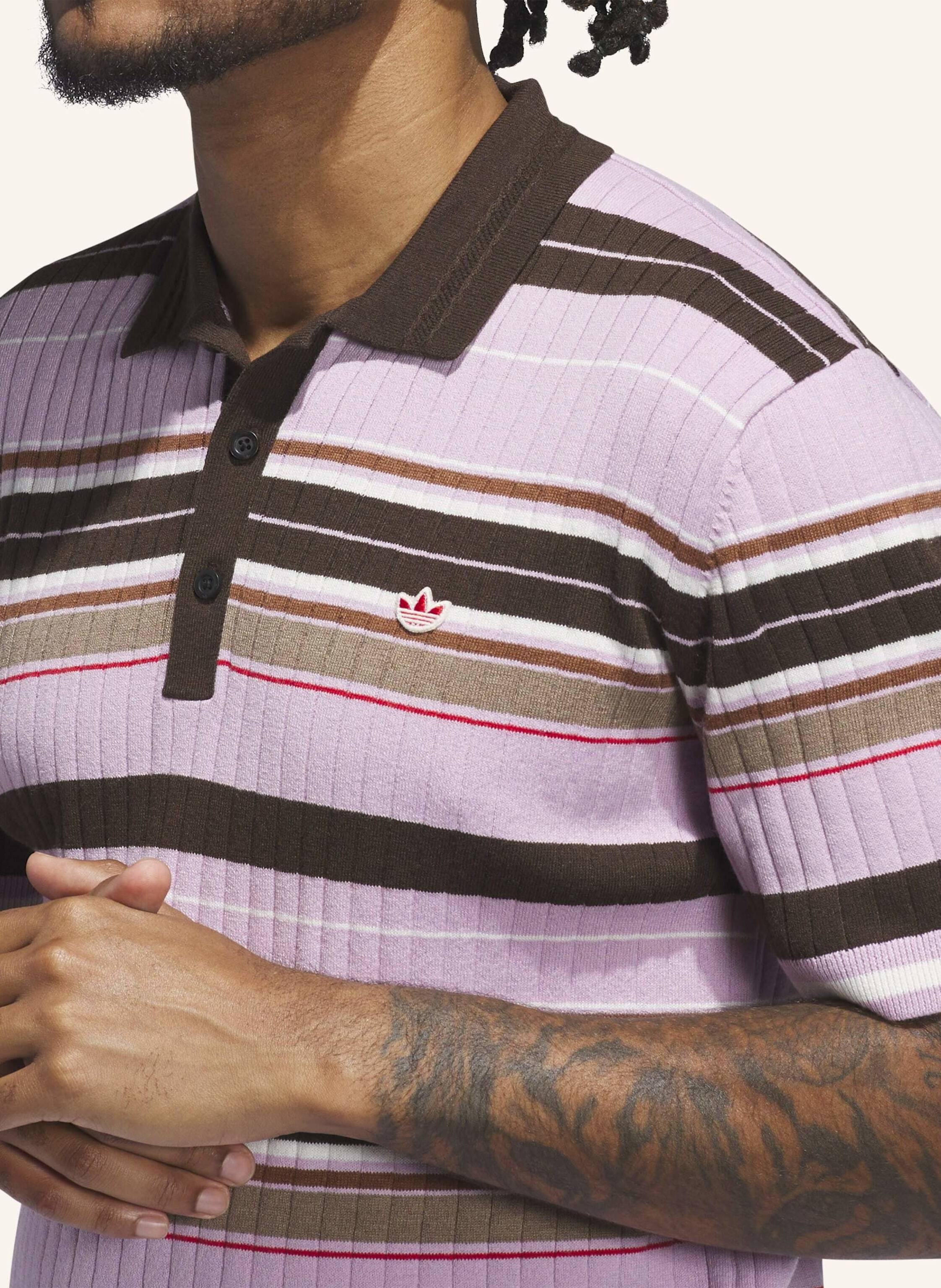 Thumbnail - Adidas Originals Knit Poloshirt lila